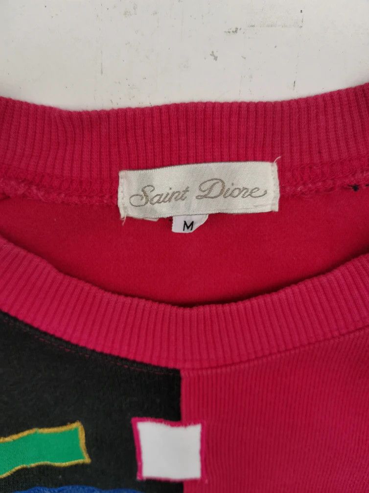 Other Vintage Saint Diore CRM Big Logo Sweatshirt Size US M / EU 48-50 / 2 - 4 Thumbnail
