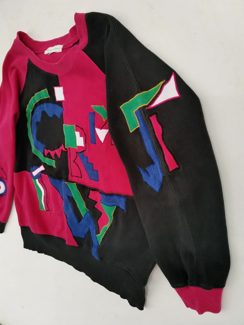 Other Vintage Saint Diore CRM Big Logo Sweatshirt Size US M / EU 48-50 / 2 - 8 Thumbnail