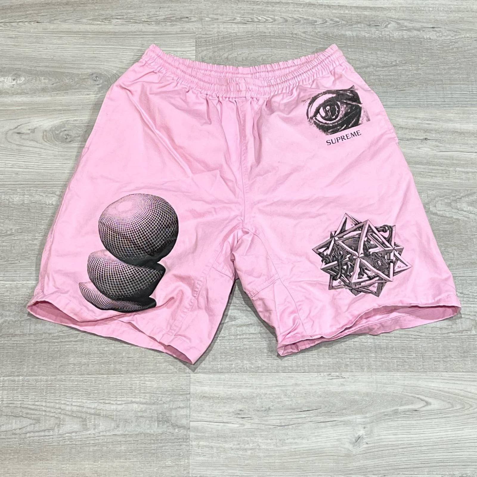 Supreme mc escher outlet shorts