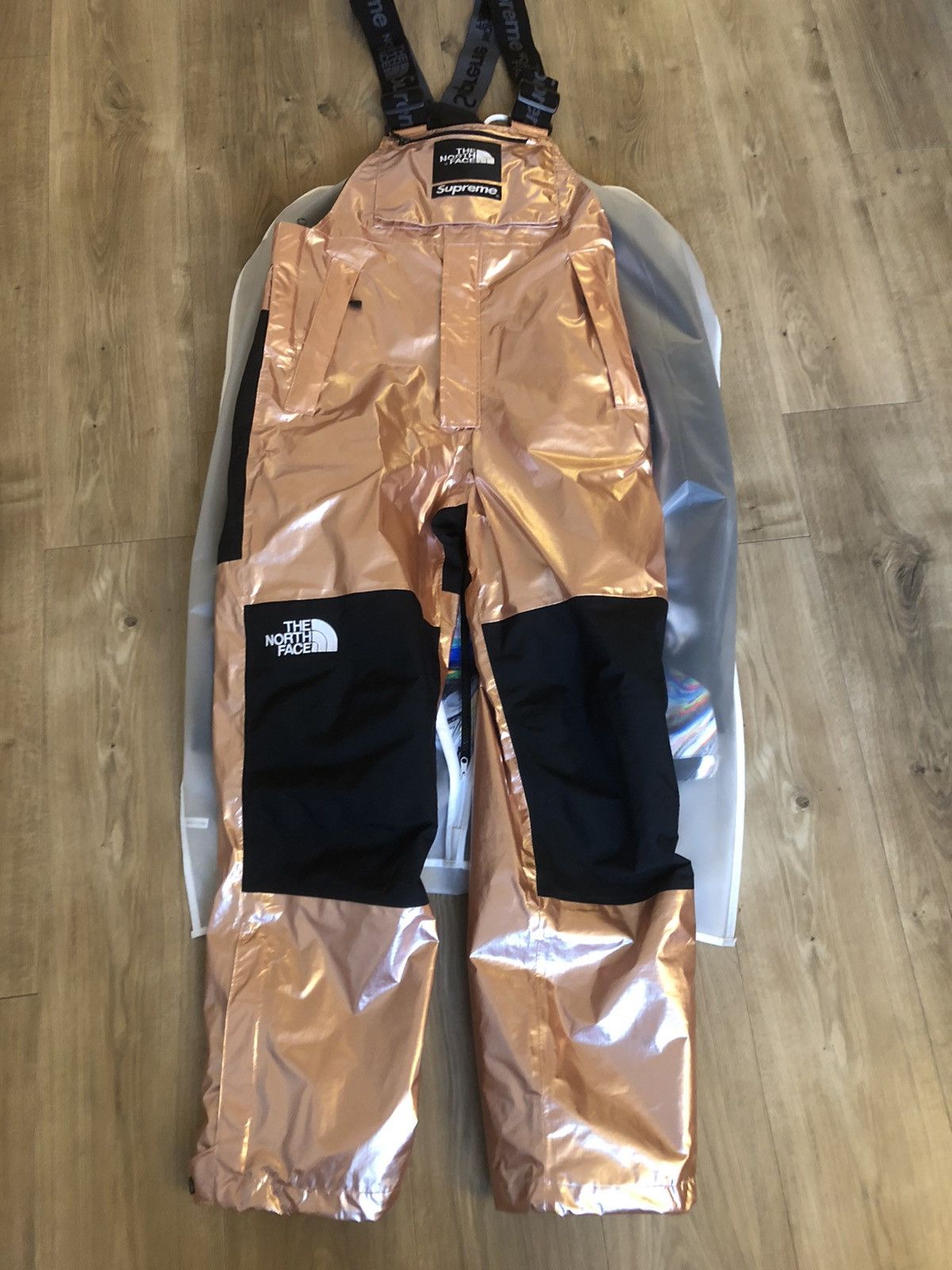 Supreme north deals face bib pants