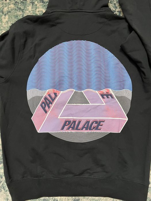 Palace tri curtain sales hoodie