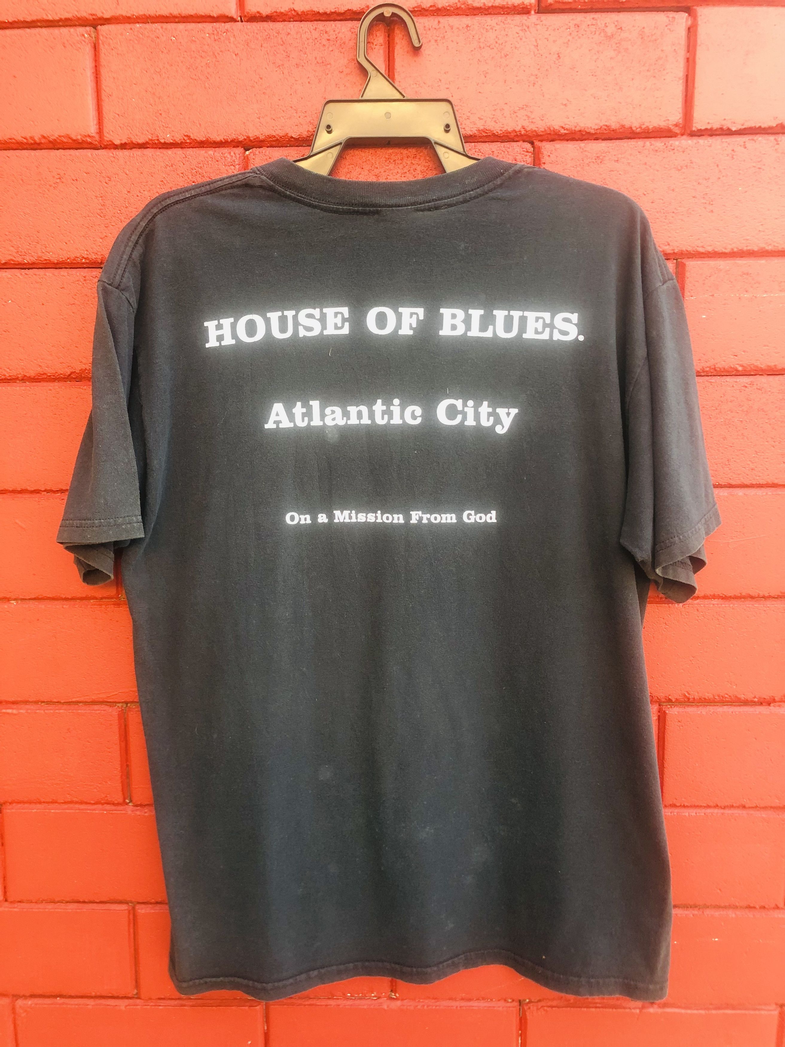 Band Tees Vintage House Of Blues Atlantic City Band Music Shirt Size US L / EU 52-54 / 3 - 2 Thumbnail
