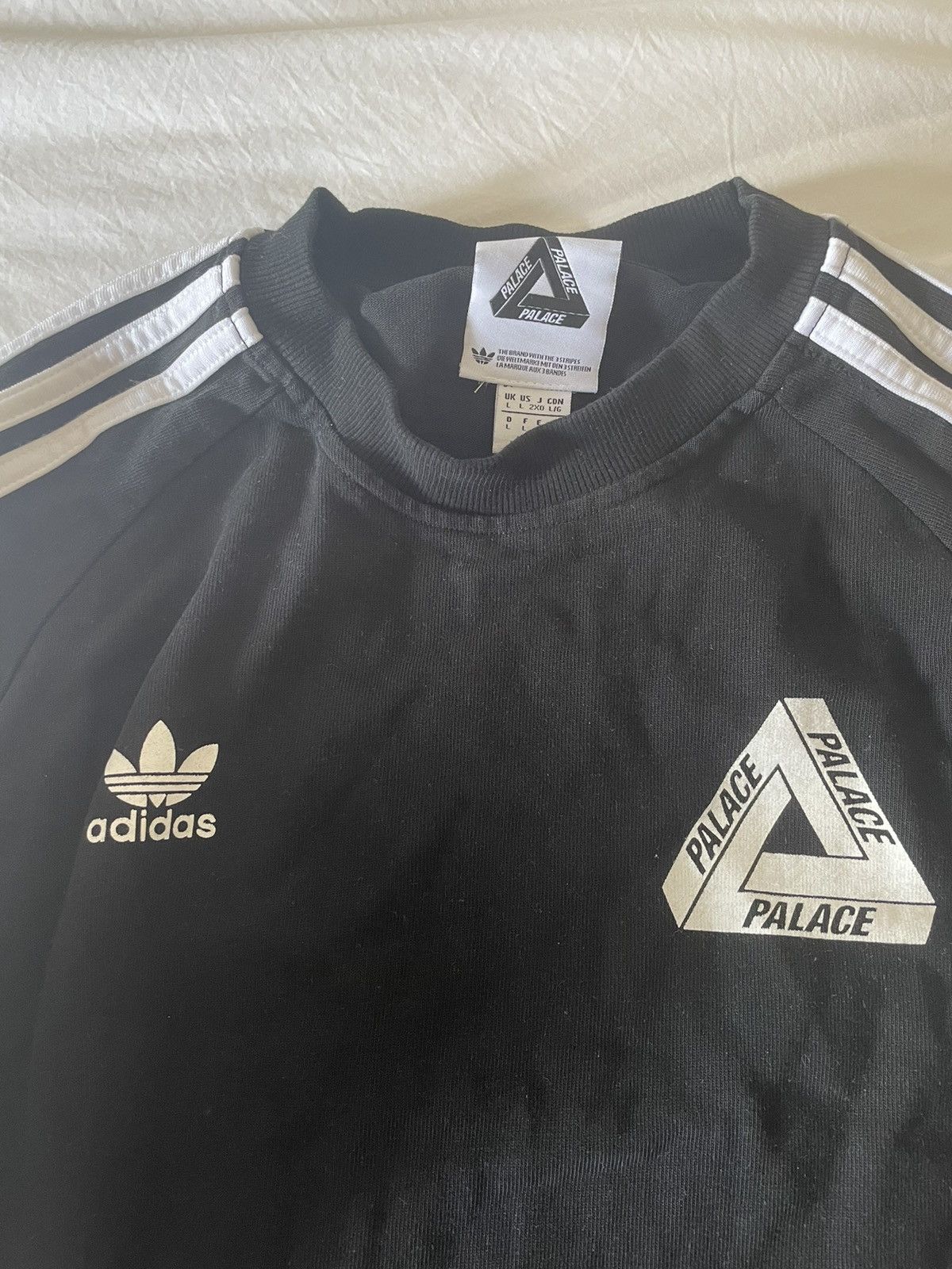 Palace Palace X Adidas Long Sleeve Team Shirt Grailed