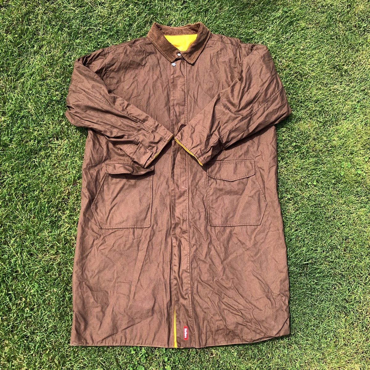 Marlboro × Vintage Vintage Marlboro Reversible Jacket Trench Coat 90’s Size US L / EU 52-54 / 3 - 1 Thumbnail