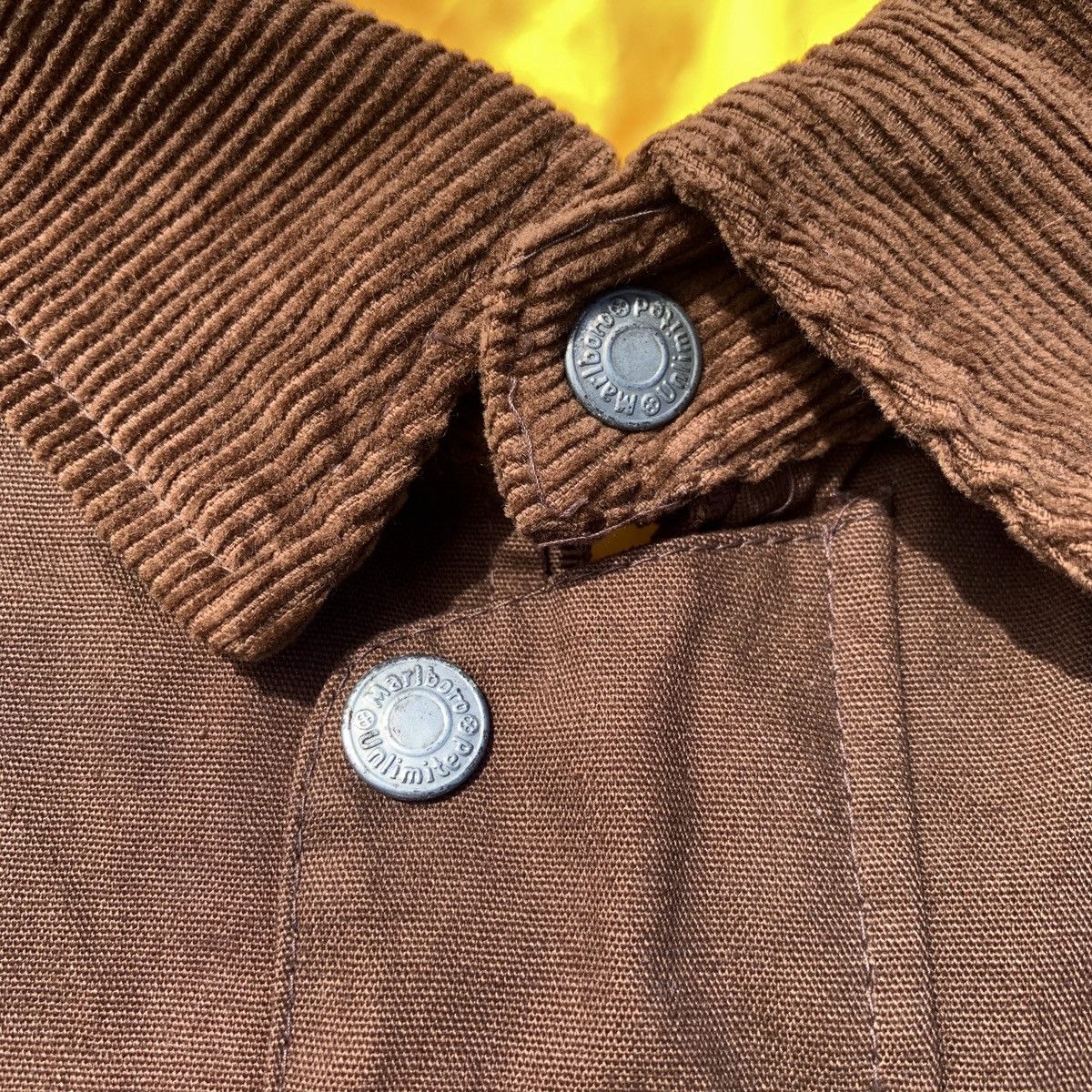 Marlboro × Vintage Vintage Marlboro Reversible Jacket Trench Coat 90’s Size US L / EU 52-54 / 3 - 6 Thumbnail