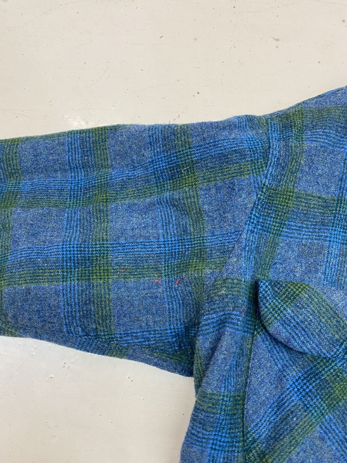 Flannel × Pendleton × Vintage Vintage Travis Scott Style Pendleton Green Flannel Size US S / EU 44-46 / 1 - 3 Thumbnail