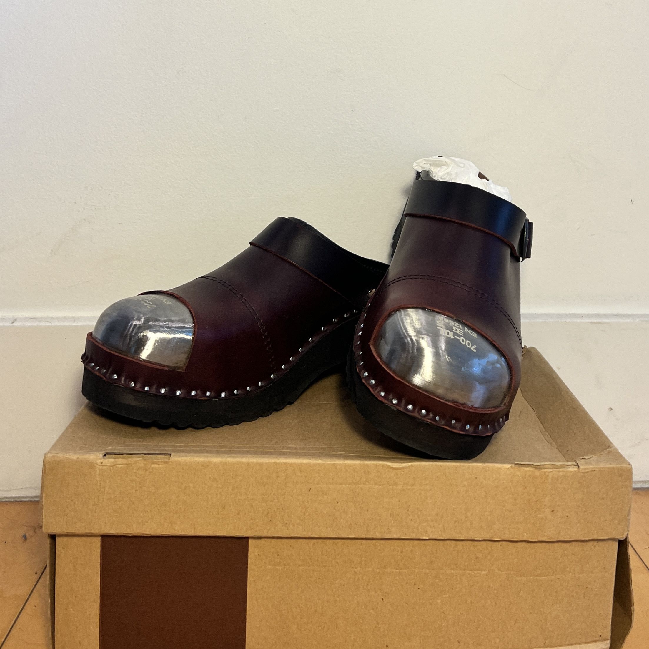 Needles Needles X Troentorp Steel Toe Clogs | Grailed