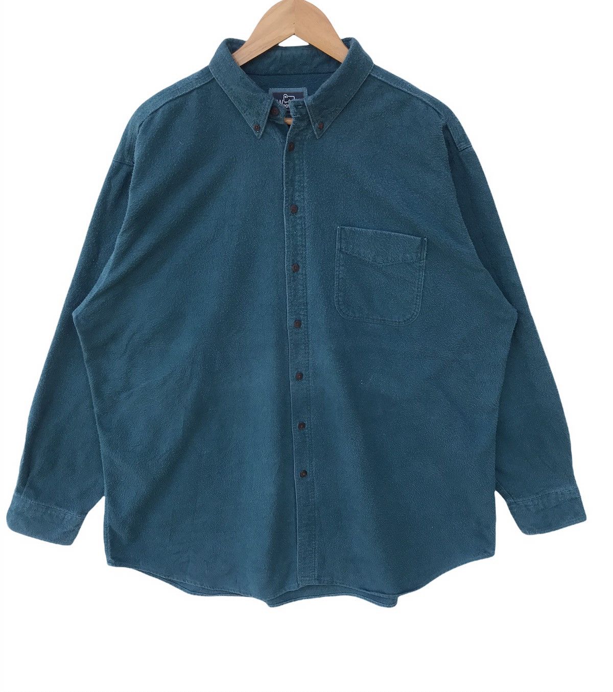 Flannel × Woolrich Woolen Mills Rare Vintage Woolrich Shirt - 1980s Made in USA - Size XL Size US L / EU 52-54 / 3 - 1 Thumbnail