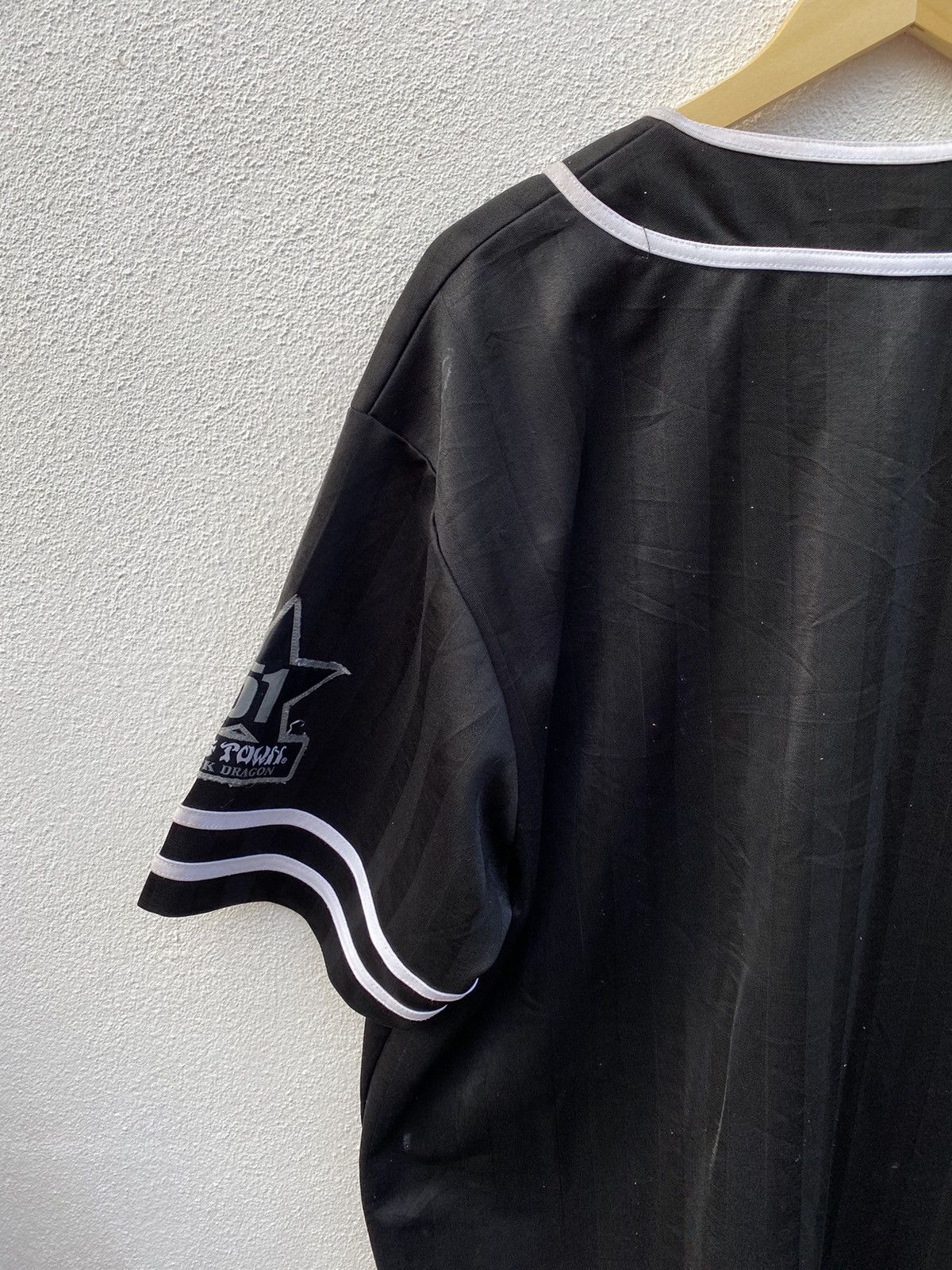 Vintage Vintage Dogtown black dragon skateboard baseball jersey Size US XL / EU 56 / 4 - 13 Thumbnail