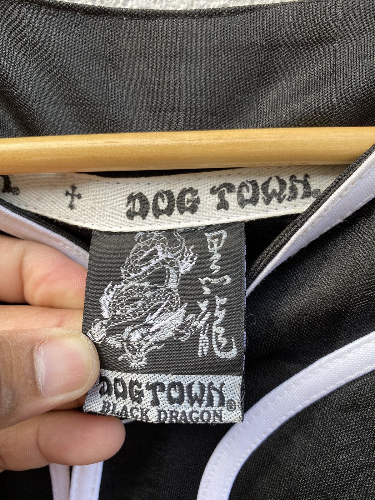 Vintage Vintage Dogtown black dragon skateboard baseball jersey Size US XL / EU 56 / 4 - 9 Thumbnail