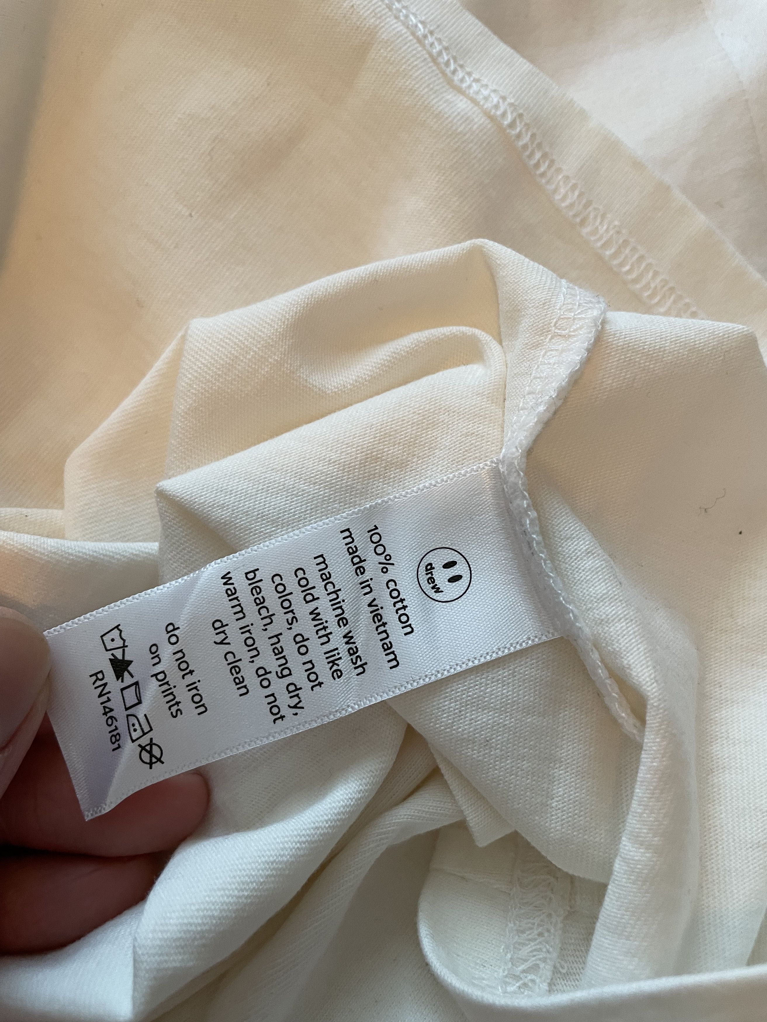 Drew House Drew House - Secret Tee - White Size US XL / EU 56 / 4 - 11 Thumbnail