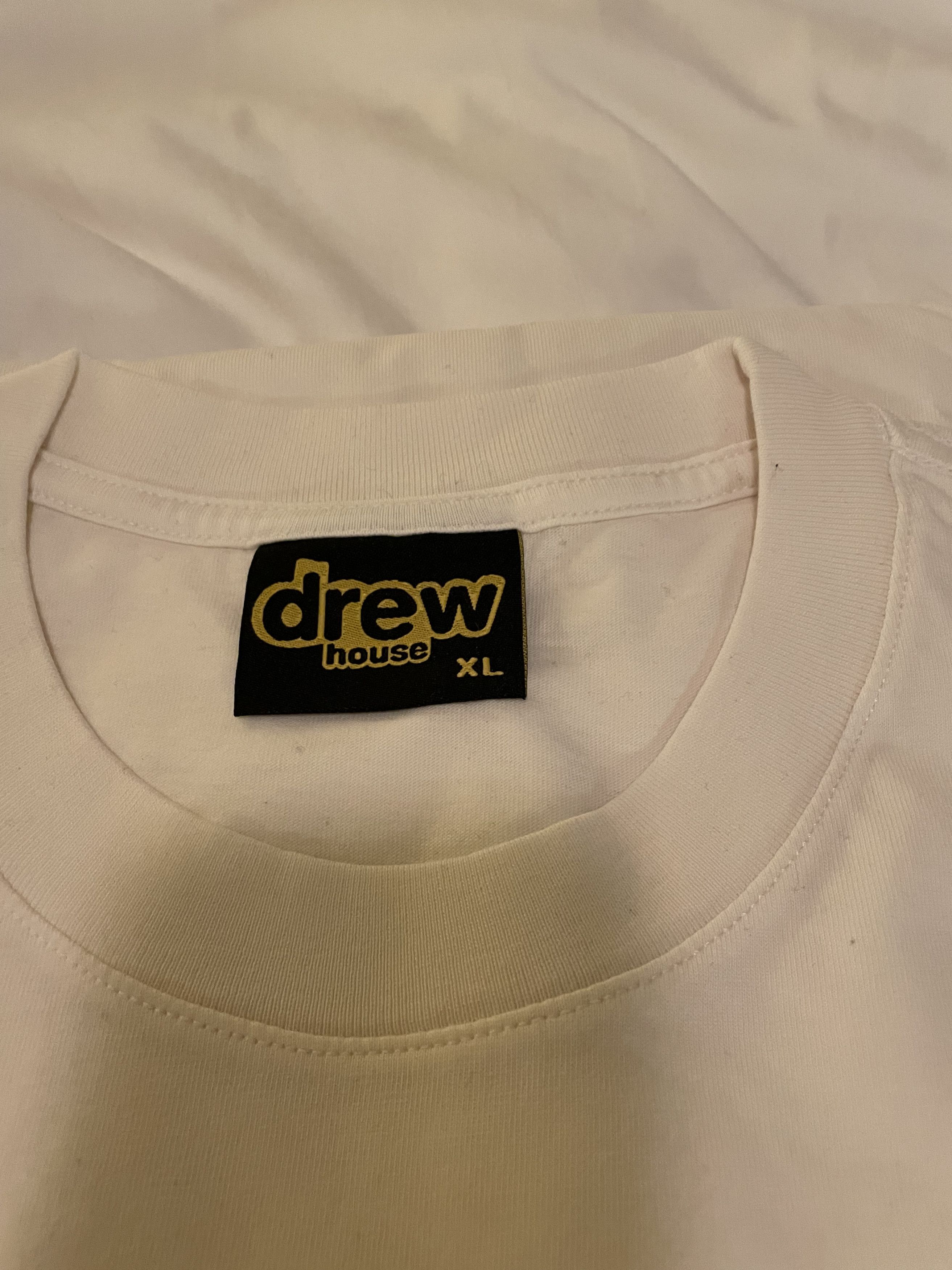 Drew House Drew House - Secret Tee - White Size US XL / EU 56 / 4 - 7 Thumbnail