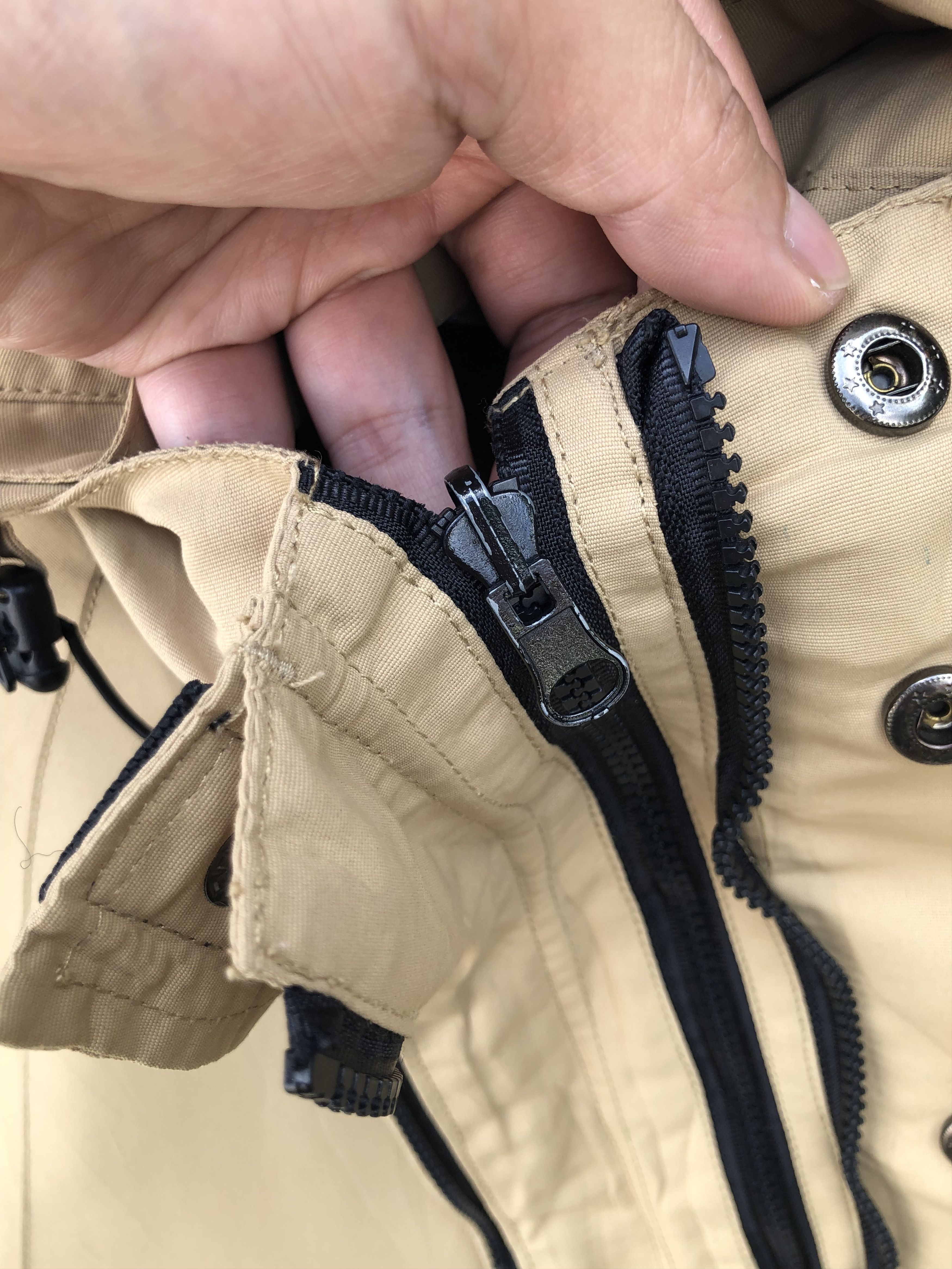Japanese Brand × Vintage VINTAGE JAPAN SKULLISM DOUBLE ZIPPER TACTICAL SHIELD JACKET Size US M / EU 48-50 / 2 - 20 Thumbnail