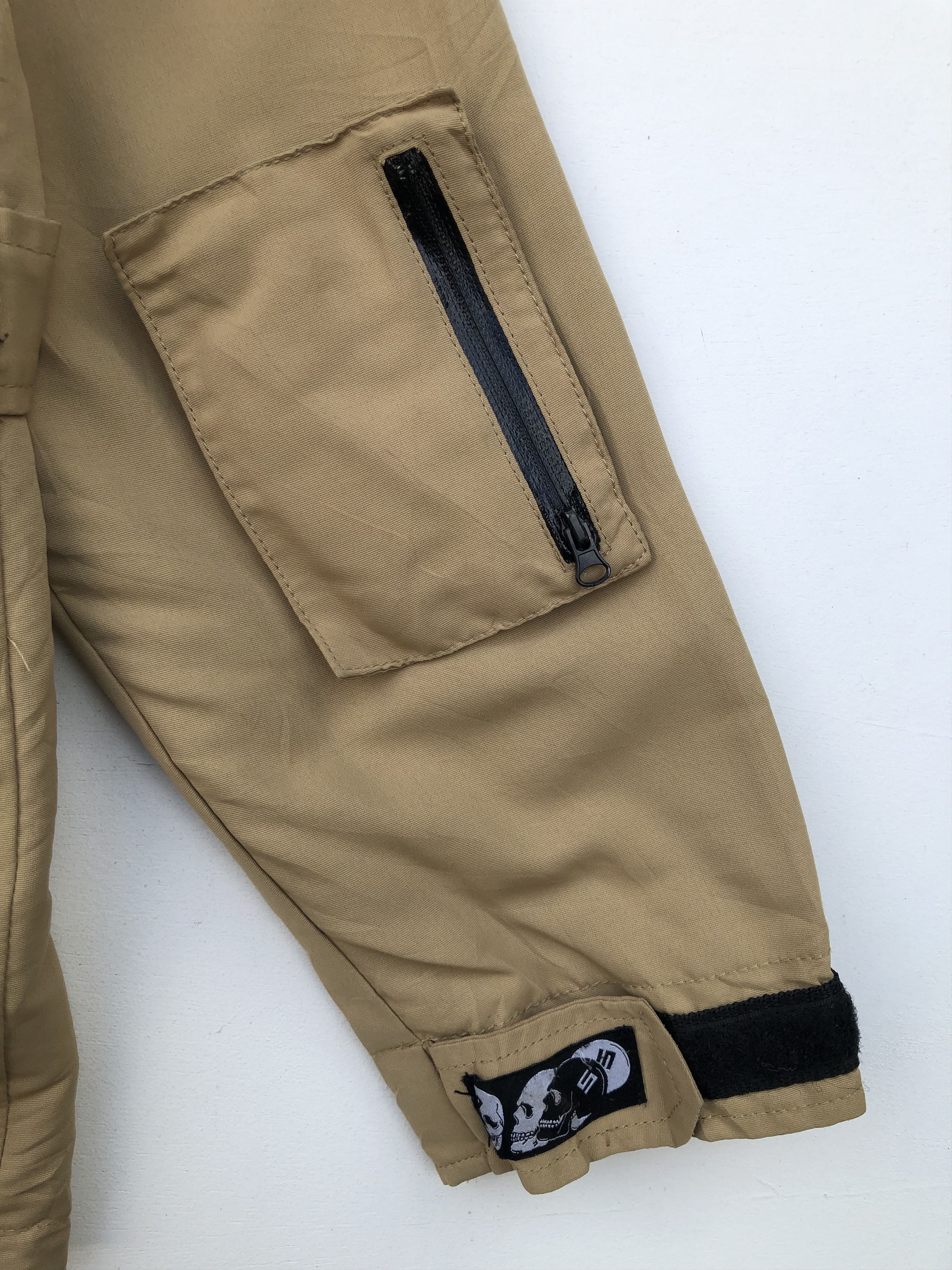 Japanese Brand × Vintage VINTAGE JAPAN SKULLISM DOUBLE ZIPPER TACTICAL SHIELD JACKET Size US M / EU 48-50 / 2 - 6 Thumbnail