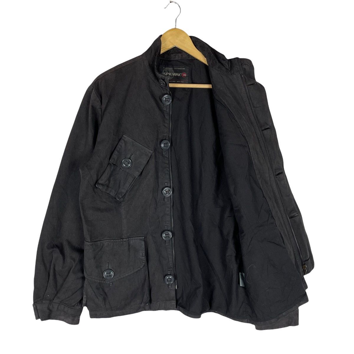 I. Spiewak And Sons ⚡️I SPIEWAK SONS FATIGUE RIPSTOP TECHNICAL POPLIN JACKET Size US L / EU 52-54 / 3 - 5 Thumbnail