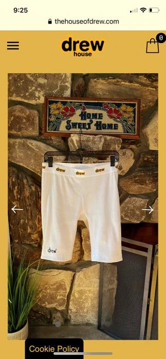 Drew House Drew House - Rib Bike Shorts Size US 32 / EU 48 - 1 Thumbnail