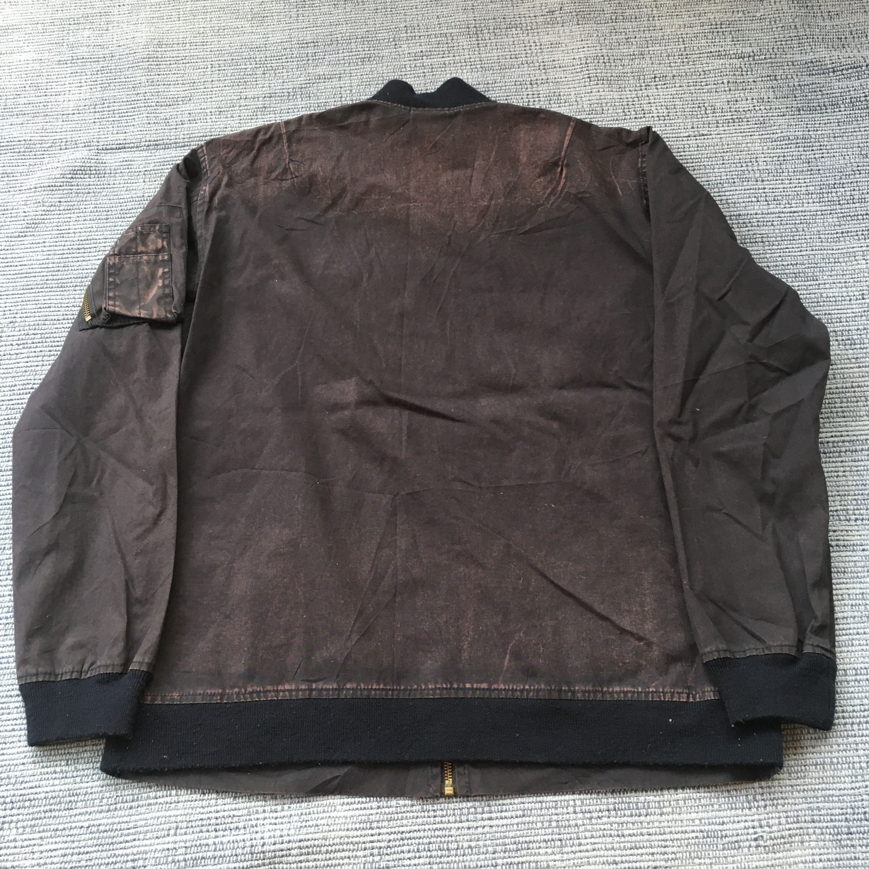 ABAHOUSE cotton bomber jacket with faded effect Size US M / EU 48-50 / 2 - 9 Thumbnail