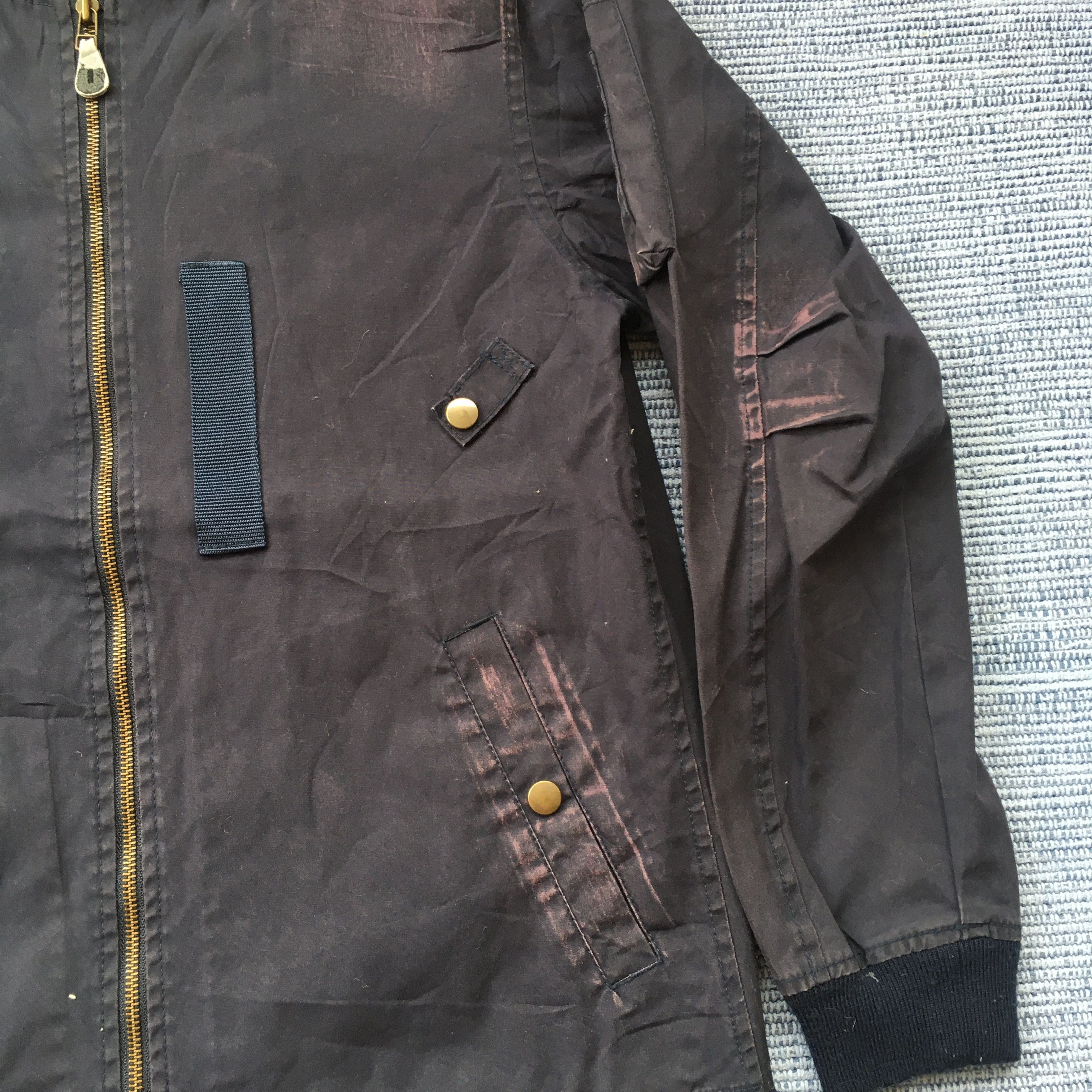ABAHOUSE cotton bomber jacket with faded effect Size US M / EU 48-50 / 2 - 5 Thumbnail