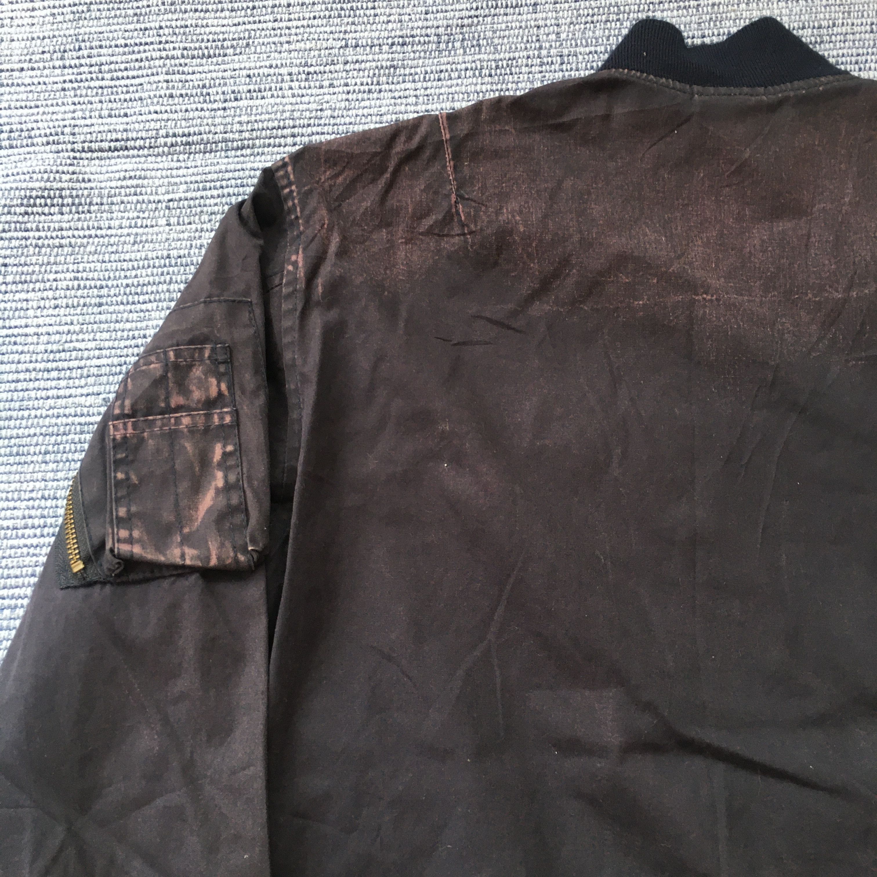 ABAHOUSE cotton bomber jacket with faded effect Size US M / EU 48-50 / 2 - 10 Thumbnail
