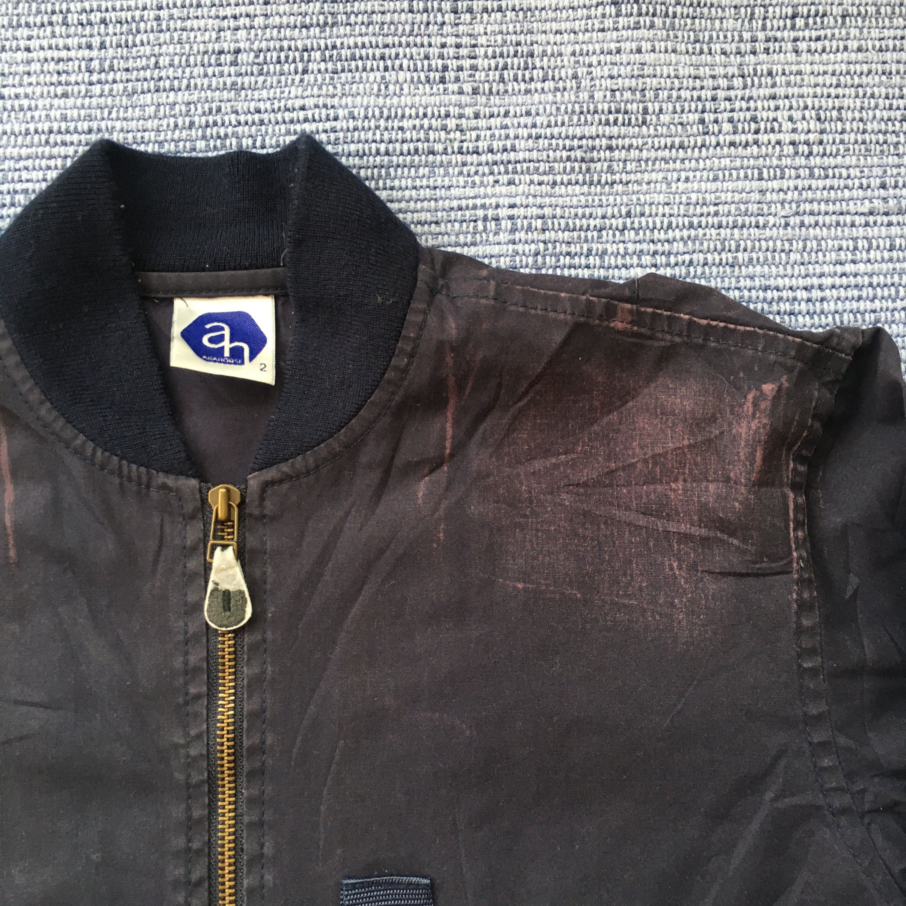 ABAHOUSE cotton bomber jacket with faded effect Size US M / EU 48-50 / 2 - 3 Thumbnail