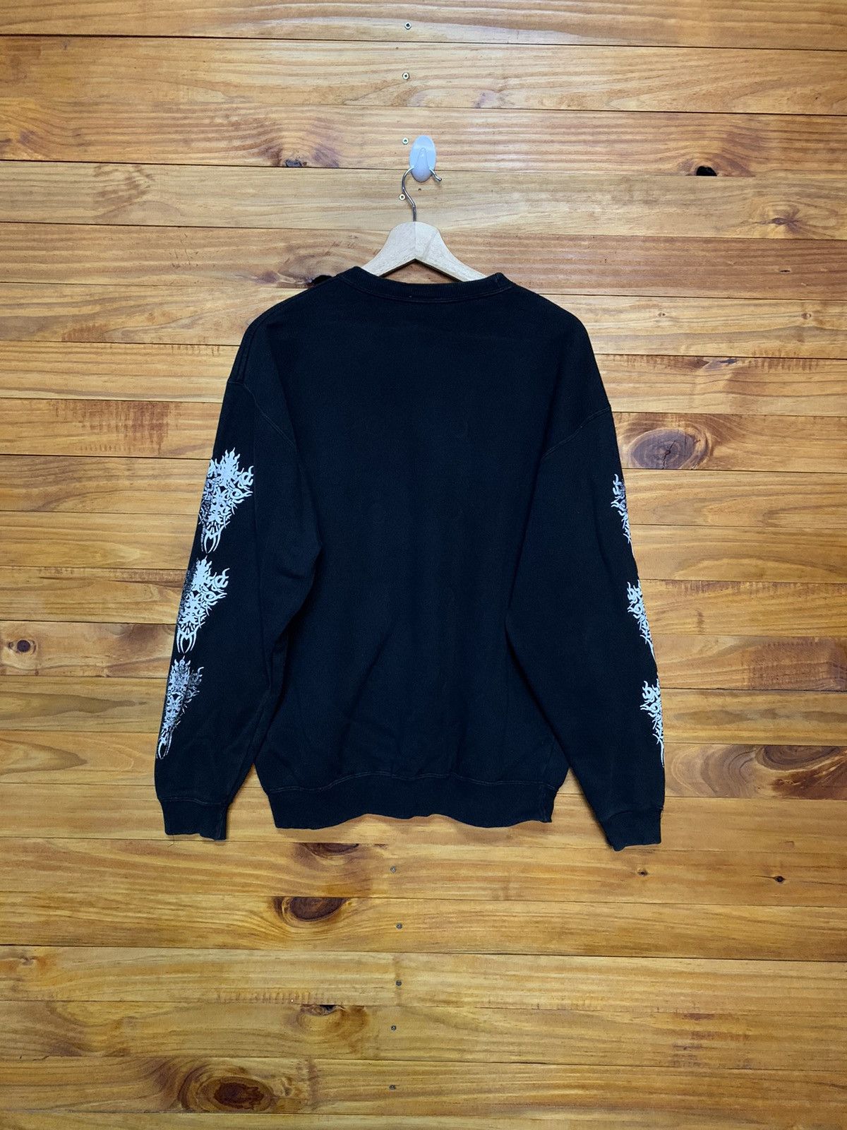 Vintage Vintage Skull Head Skateboard Sweatshirts Size US M / EU 48-50 / 2 - 5 Thumbnail
