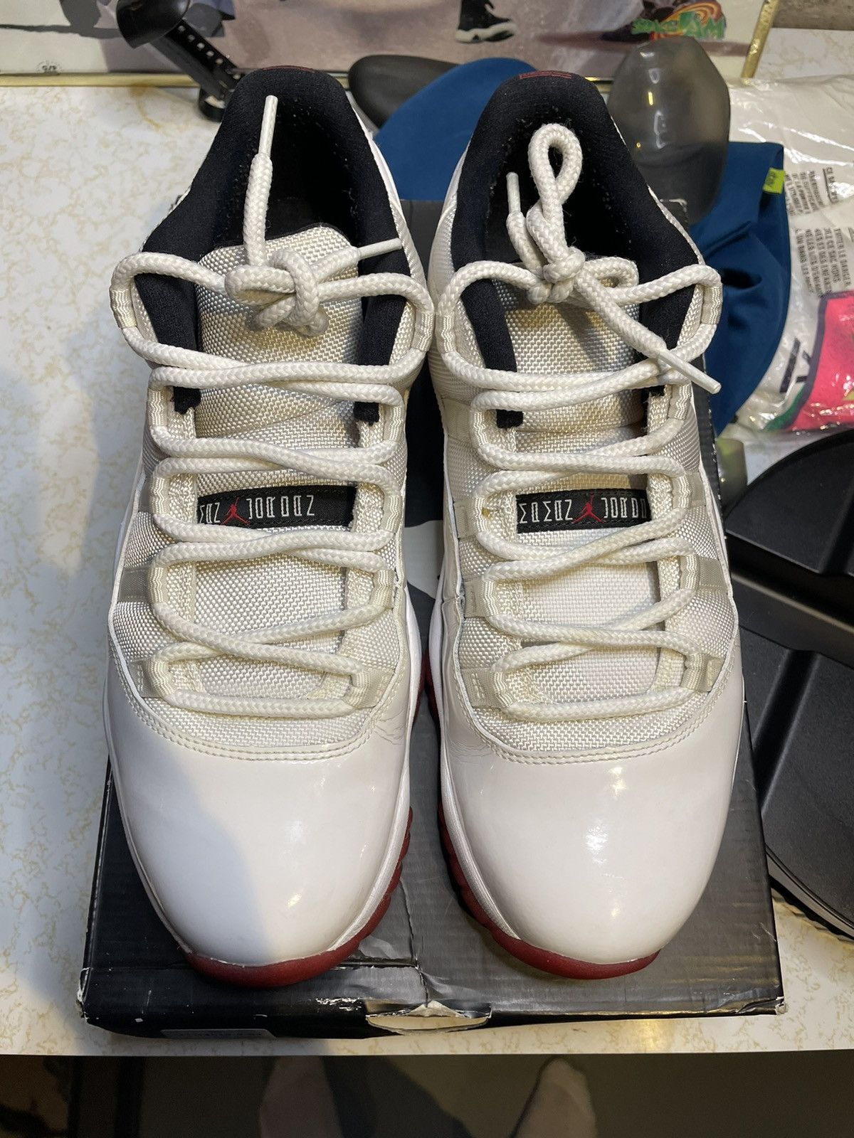 Air Jordan 11 Retro Low Cherry Bottom 2012