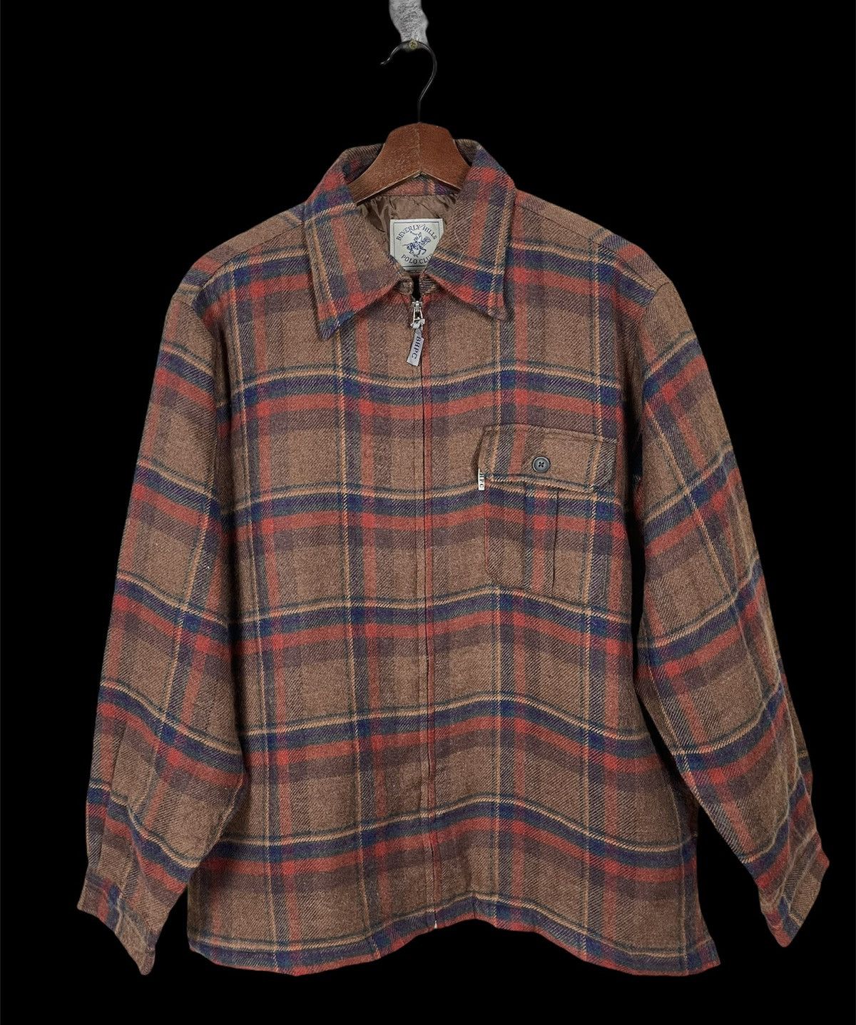 Beverly Hills Polo Club Vintage Beverly Hills Polo Club Glen Plain Tartan Jacket Size US L / EU 52-54 / 3 - 2 Thumbnail