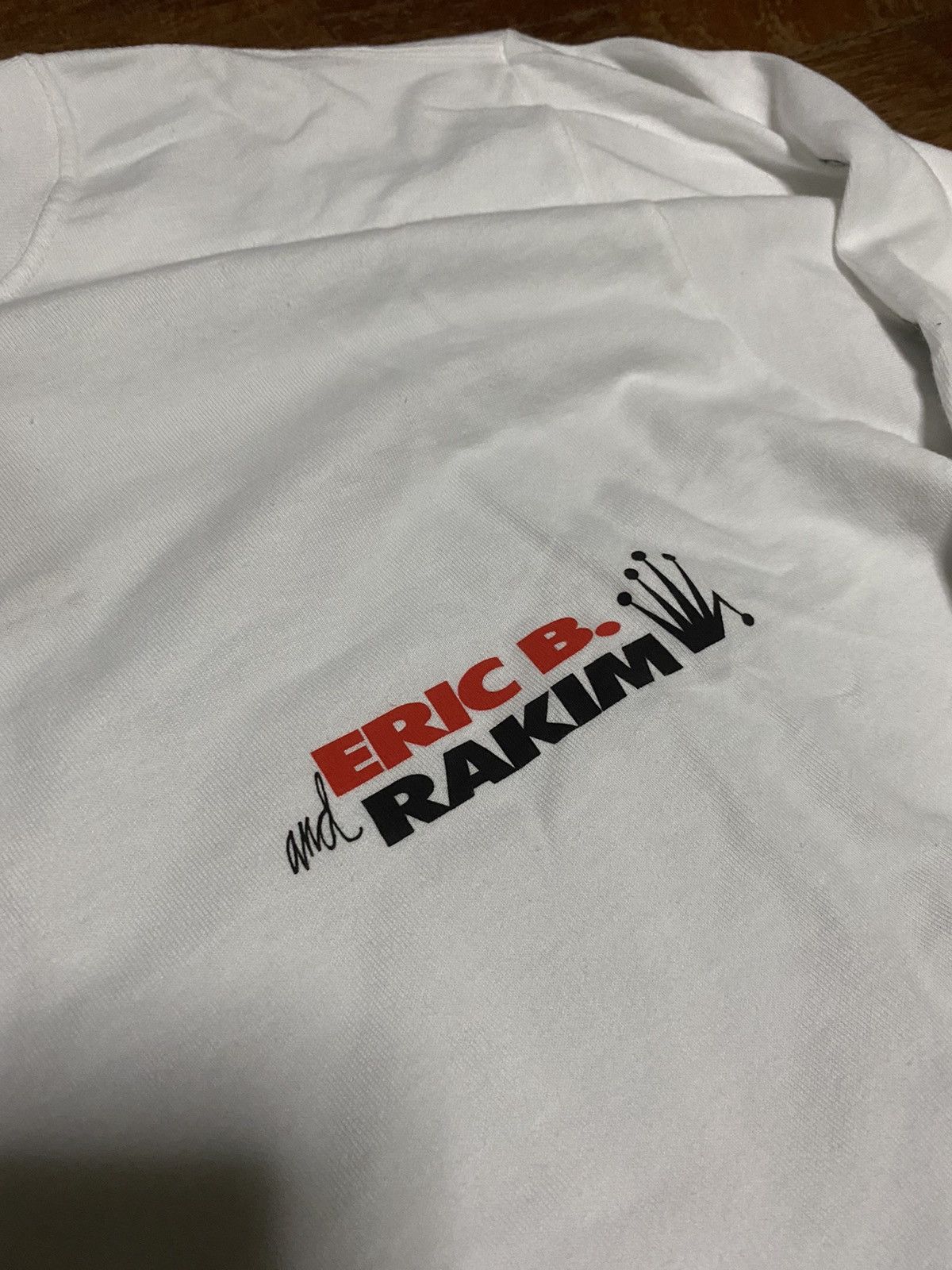 Rap Tees × Streetwear × Stussy Stussy Eric B. & Rakim Move