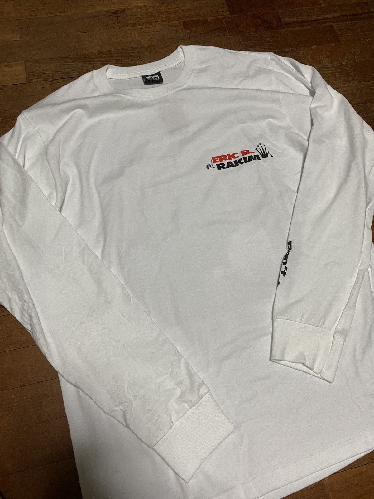 Rap Tees × Streetwear × Stussy Stussy Eric B. & Rakim Move