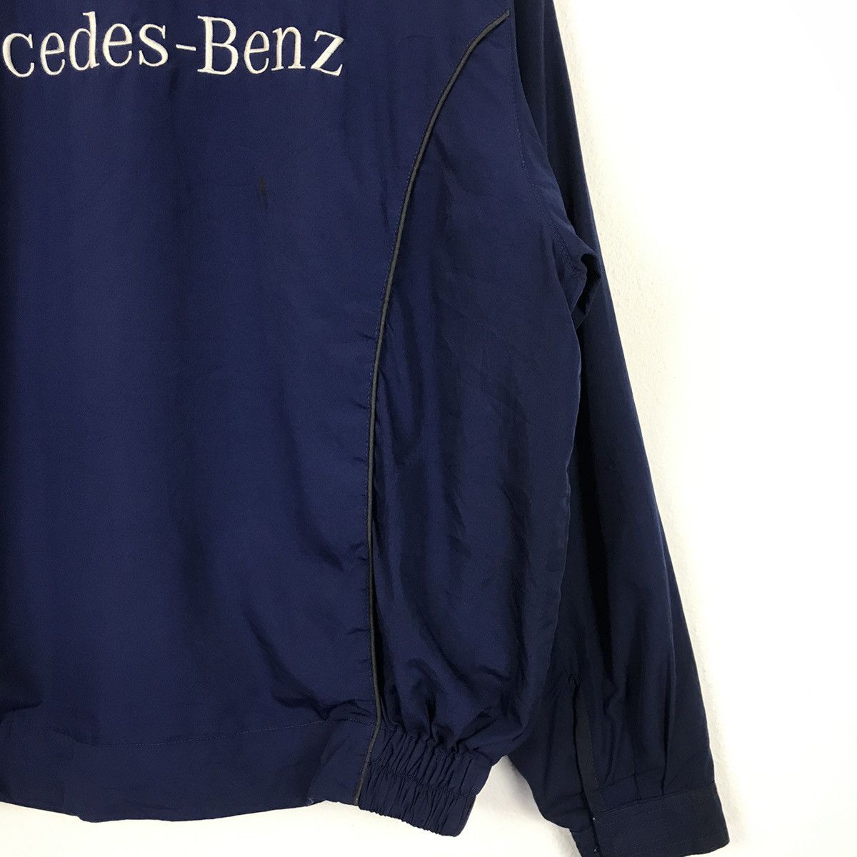 Mercedes-Benz × Sports Specialties × Vintage 💣OFFER Vtg MERCEDES BENZ Windbreaker Zipper Jacket Size US XL / EU 56 / 4 - 7 Thumbnail
