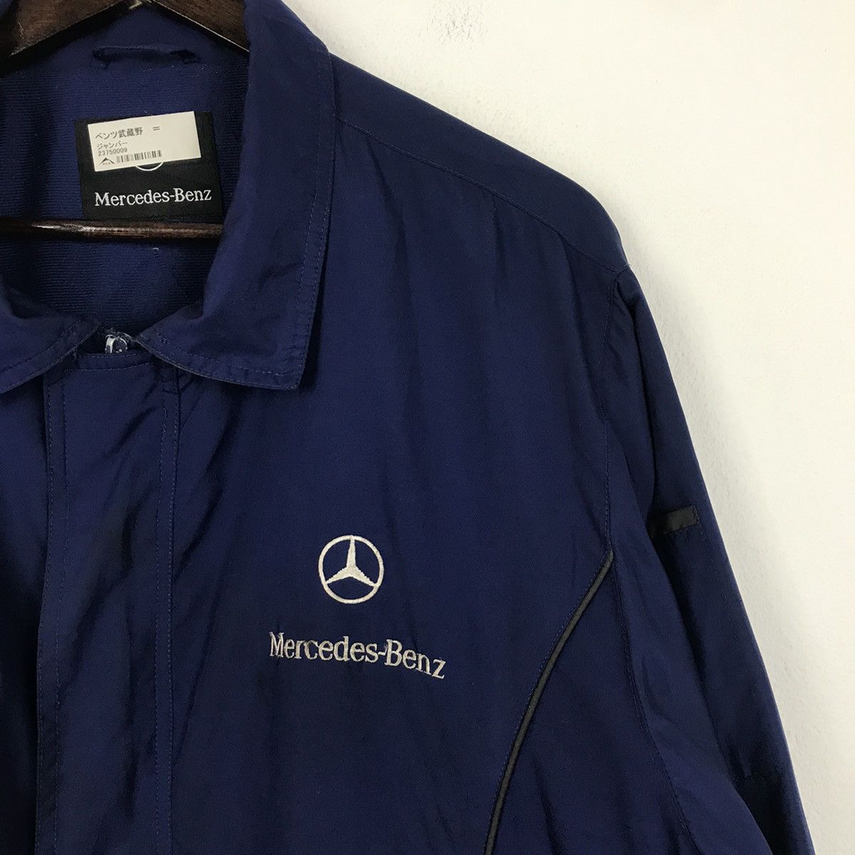 Mercedes-Benz × Sports Specialties × Vintage 💣OFFER Vtg MERCEDES BENZ Windbreaker Zipper Jacket Size US XL / EU 56 / 4 - 3 Thumbnail