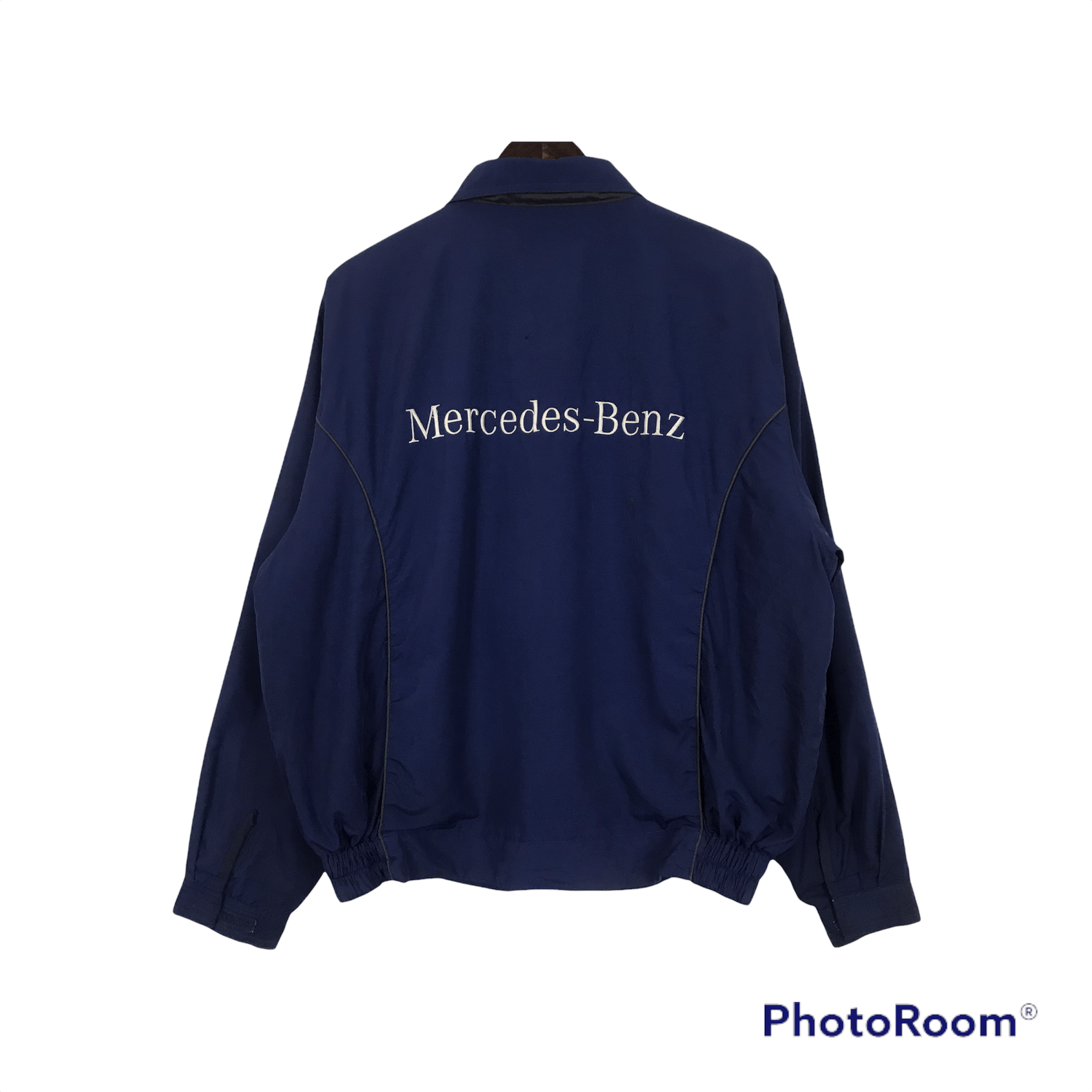 Mercedes-Benz × Sports Specialties × Vintage 💣OFFER Vtg MERCEDES BENZ Windbreaker Zipper Jacket Size US XL / EU 56 / 4 - 1 Thumbnail