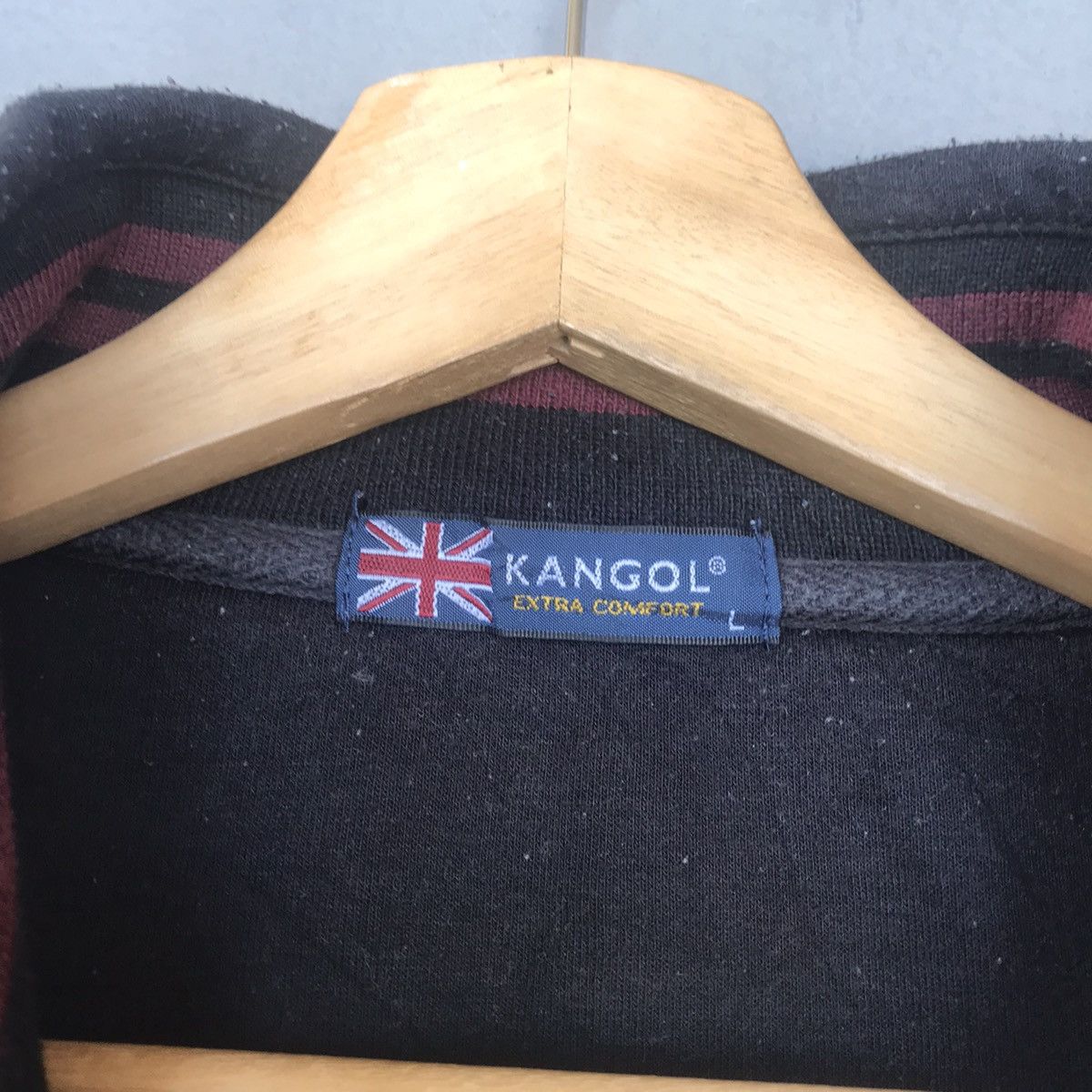 Kangol × Vintage Vintage Kangol Sweater Full Zipper Size US L / EU 52-54 / 3 - 3 Thumbnail