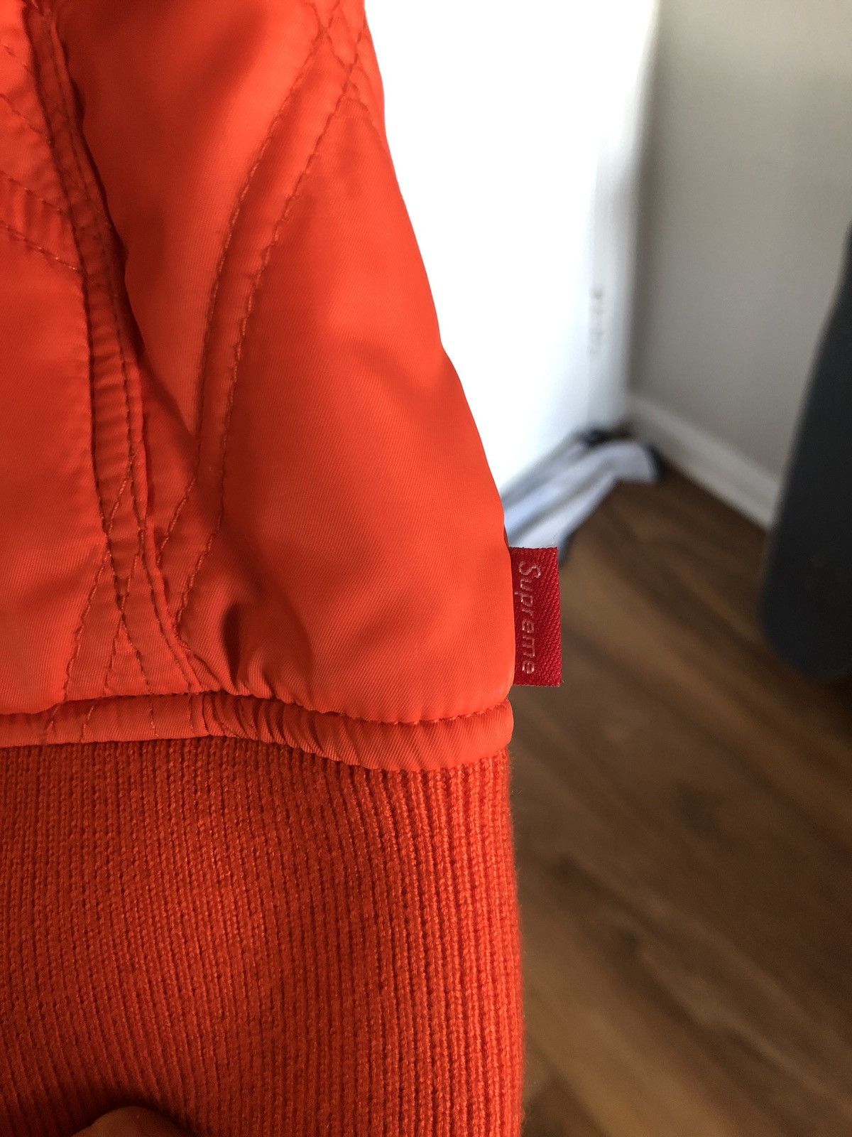 Supreme Racing Quilted Hooded Jacket Size US M / EU 48-50 / 2 - 3 Thumbnail