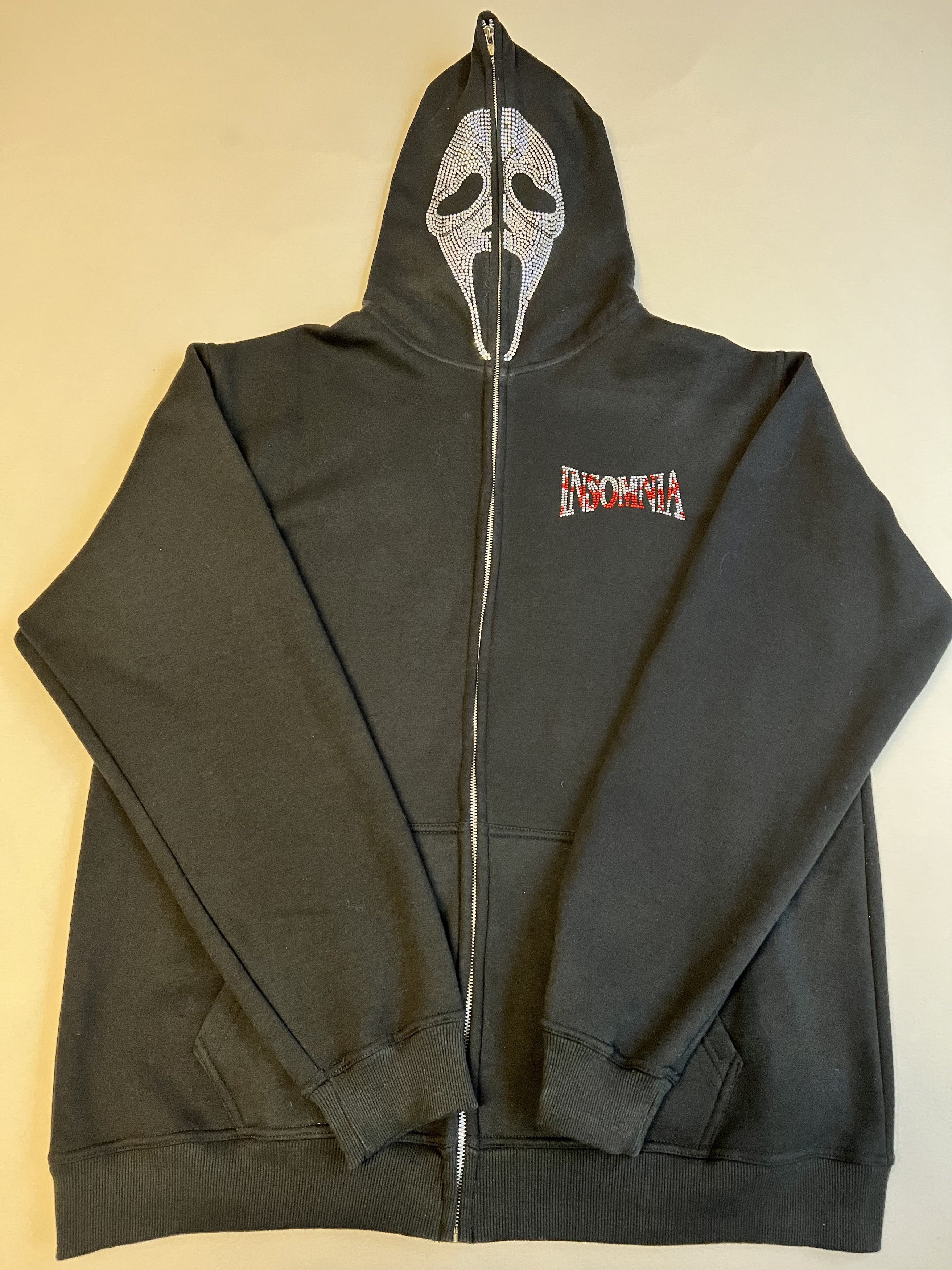 Insomnia Visuals Rhinestone Scream Ghostface Full Zip-Up Size US XXL / EU 58 / 5 - 2 Preview