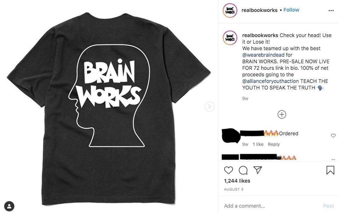 Brain Dead Brain Dead x Book Works - Use It Or Lose It | Grailed
