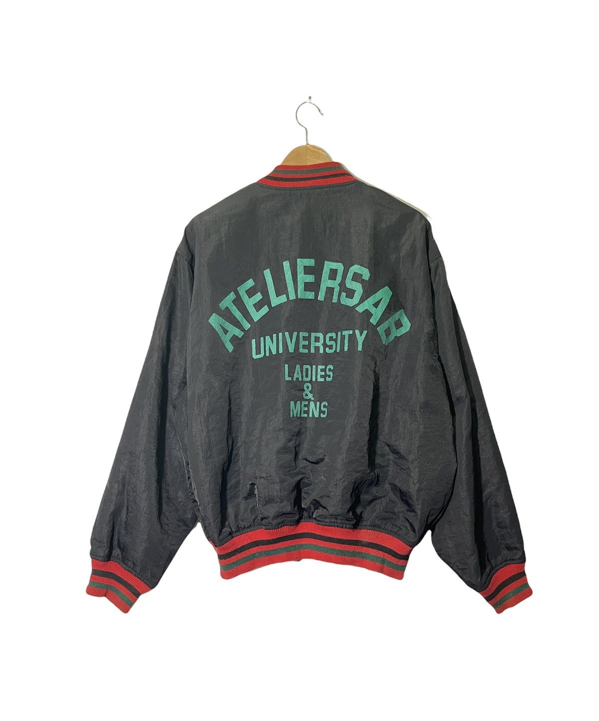 Vintage VINTAGE ATELIER SAB REVERSIBLE VARSITY JACKET Size US L / EU 52-54 / 3 - 2 Thumbnail