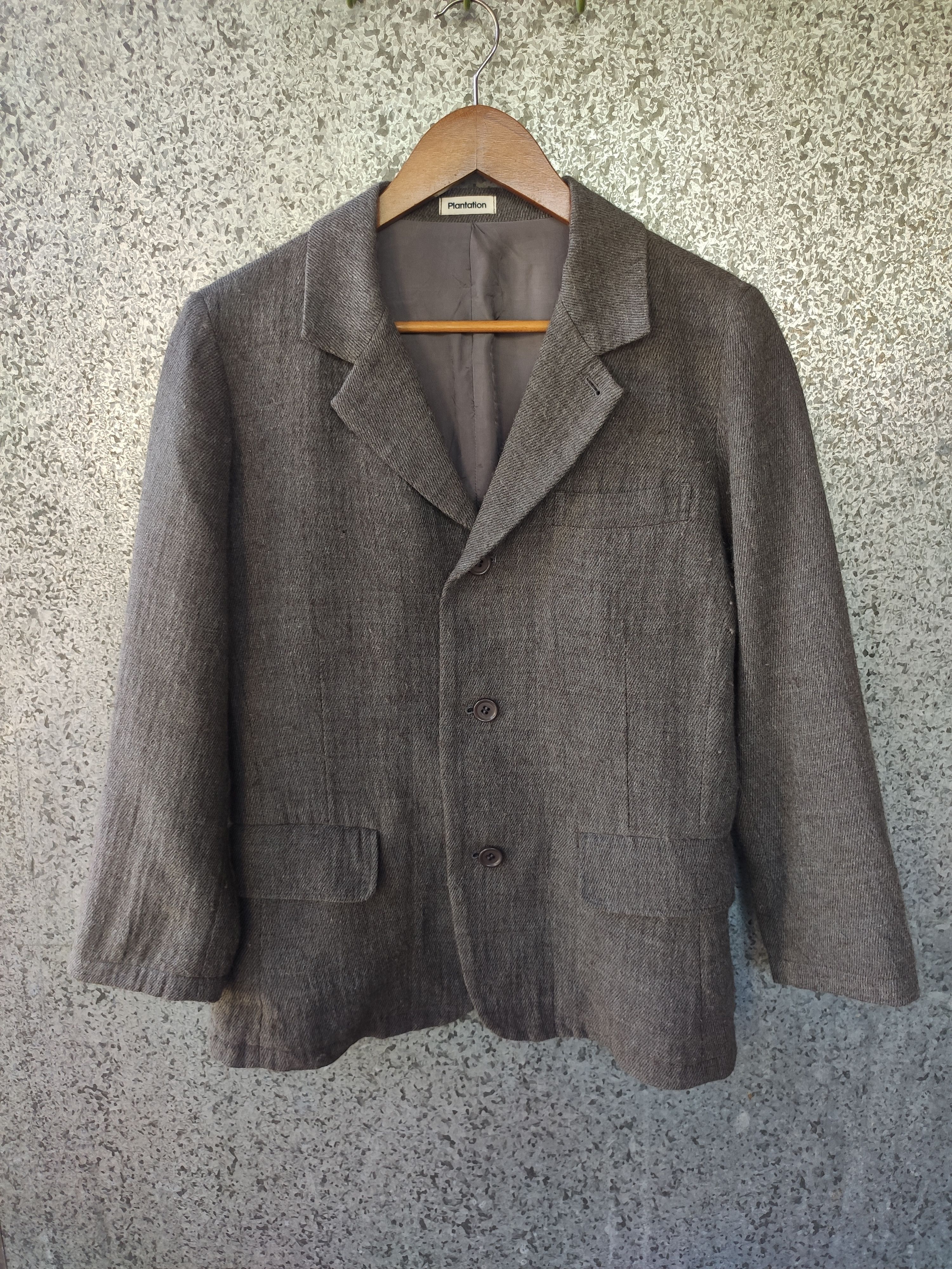 Issey Miyake Plantation blazer light jacket Size US M / EU 48-50 / 2 - 1 Thumbnail