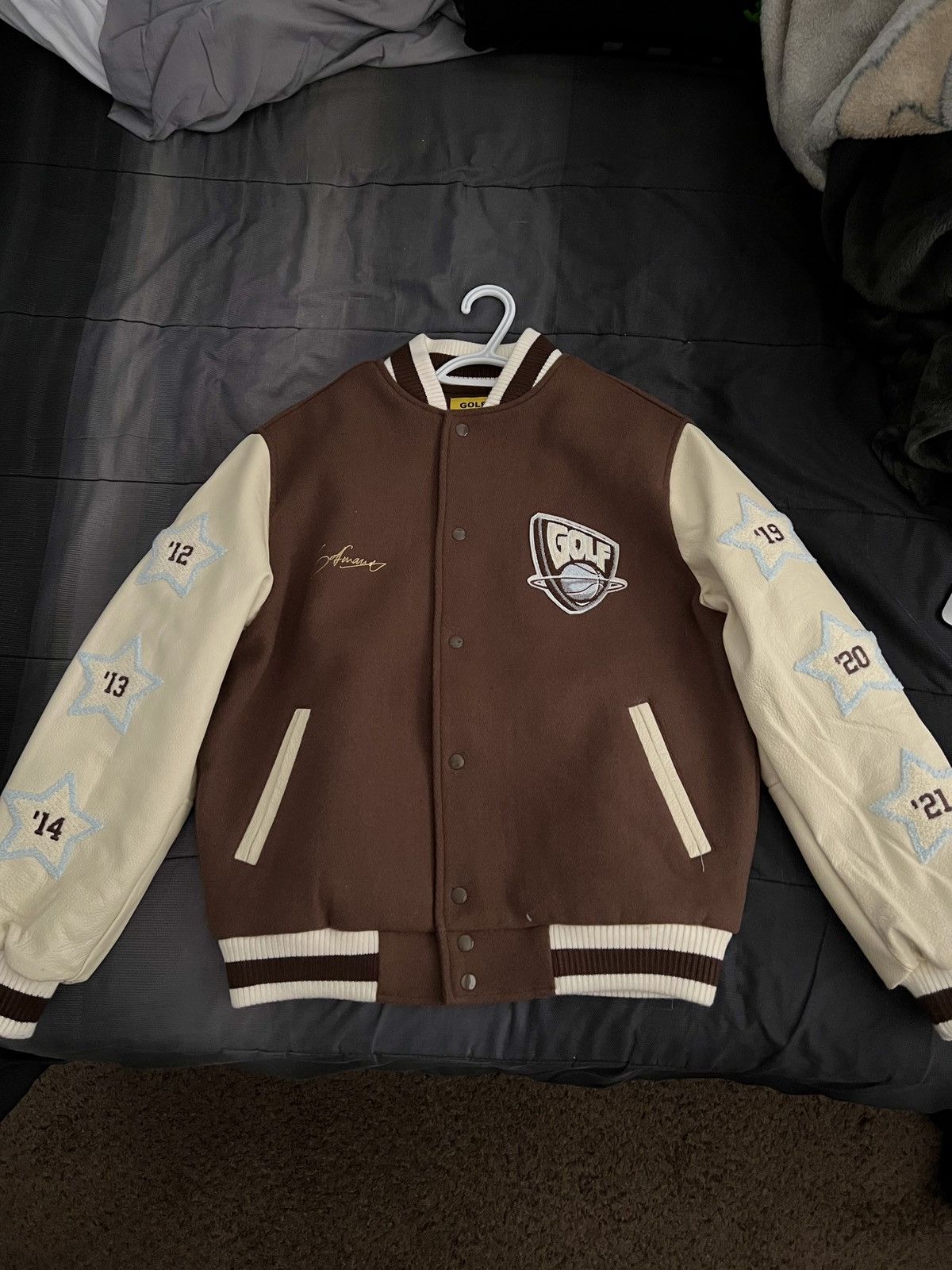 GOLF WANG championship letterman jacket - スタジャン