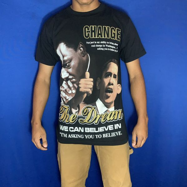 Vintage Obama x Martin Luther King Jr. Rap Tee | Grailed