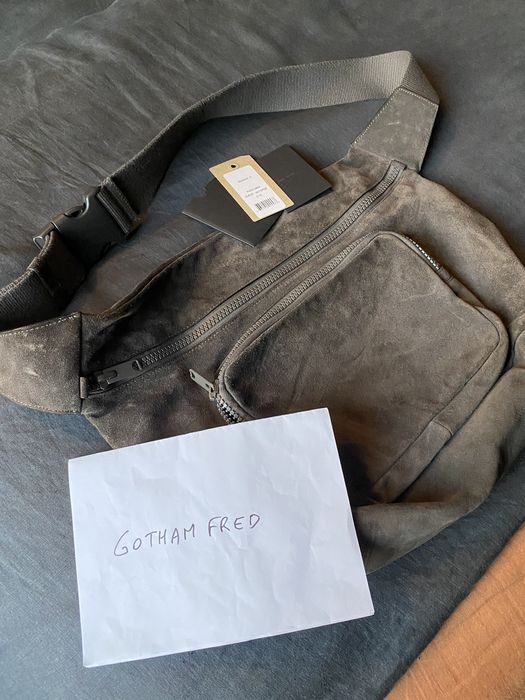 Yeezy Season Yeezy season 5 suede cross body bag | Grailed