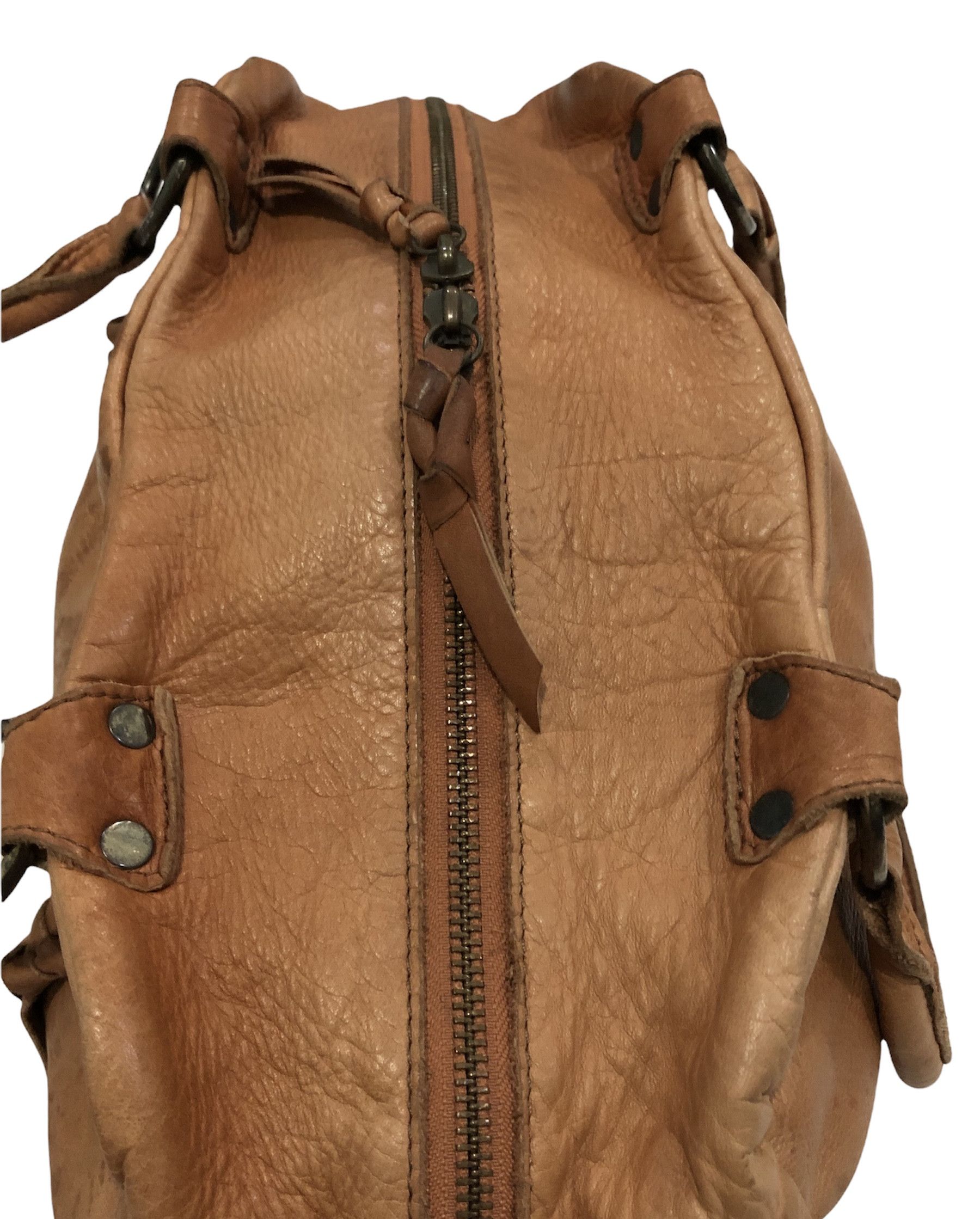 Genuine Leather Japanese Brand Russet Mestre shoulder bag handbag Size ONE SIZE - 11 Thumbnail