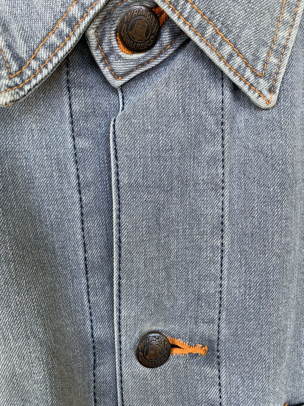 Vintage Vintage Wrangler Blue Bell Workwear Sun Faded Jacket Size US M / EU 48-50 / 2 - 9 Thumbnail