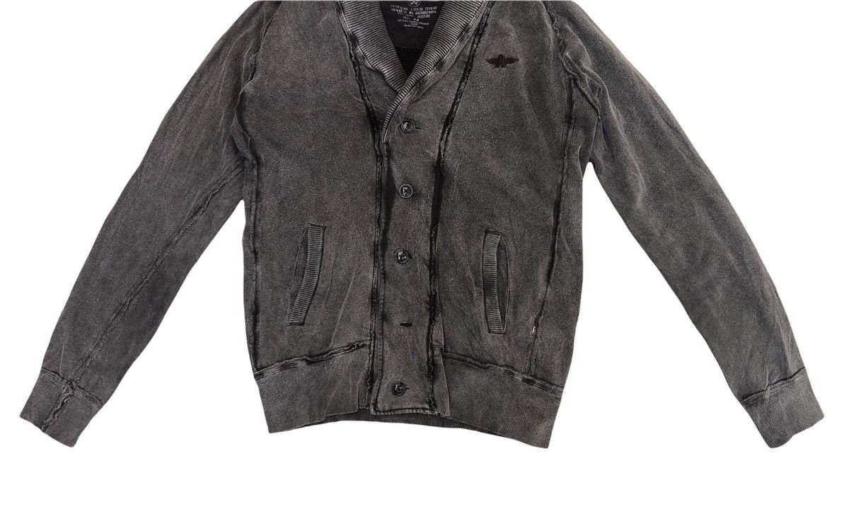 291295=Homme 291295 Homme Military Style Cardigan Size US M / EU 48-50 / 2 - 4 Thumbnail