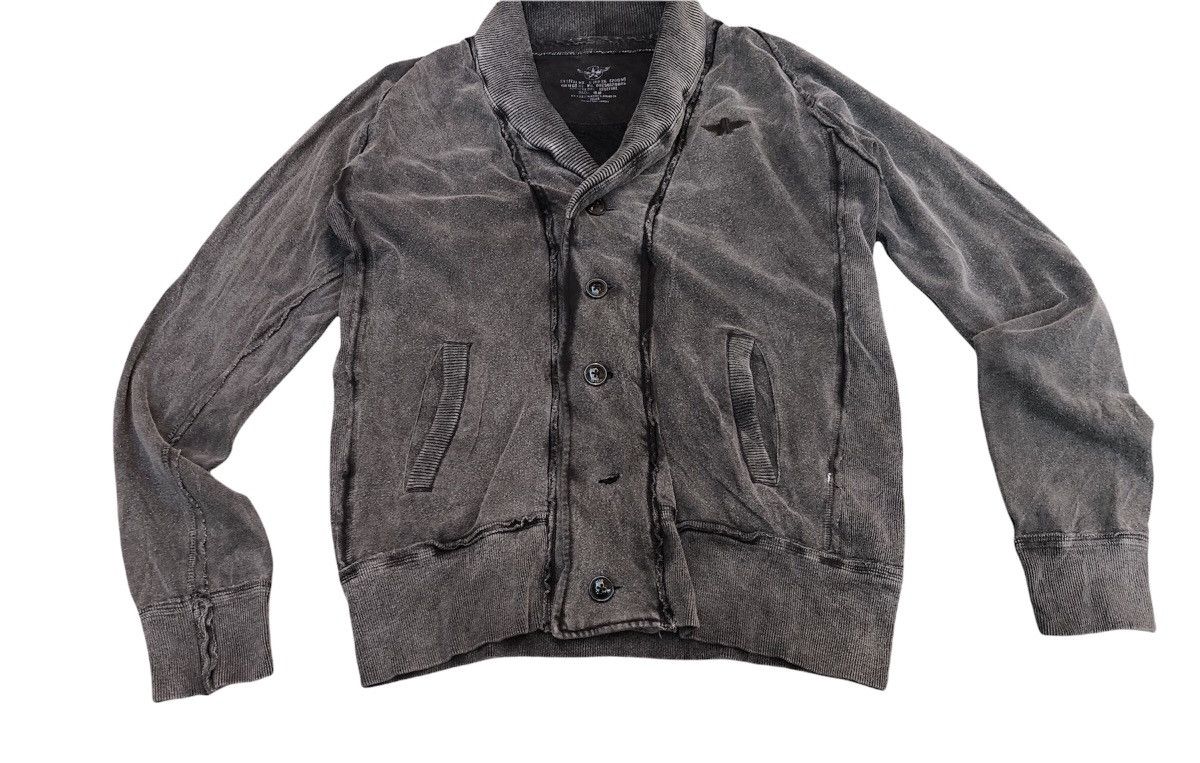 291295=Homme 291295 Homme Military Style Cardigan Size US M / EU 48-50 / 2 - 5 Thumbnail