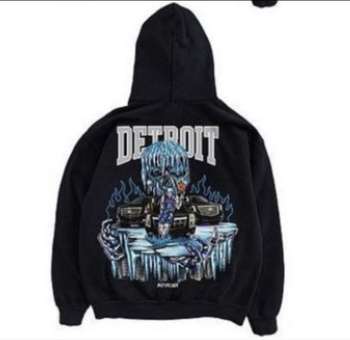 Buy Warren Lotas x NBA collection Detroit M motorcade Hoodie WL X NBA collection