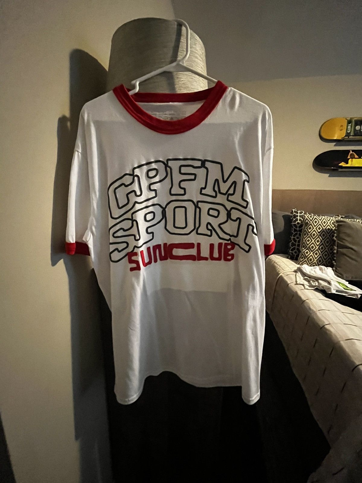 Cactus Plant Flea Market DS CPFM Sport Sunclub Logo Ringer Tee Size US XL / EU 56 / 4 - 2 Thumbnail