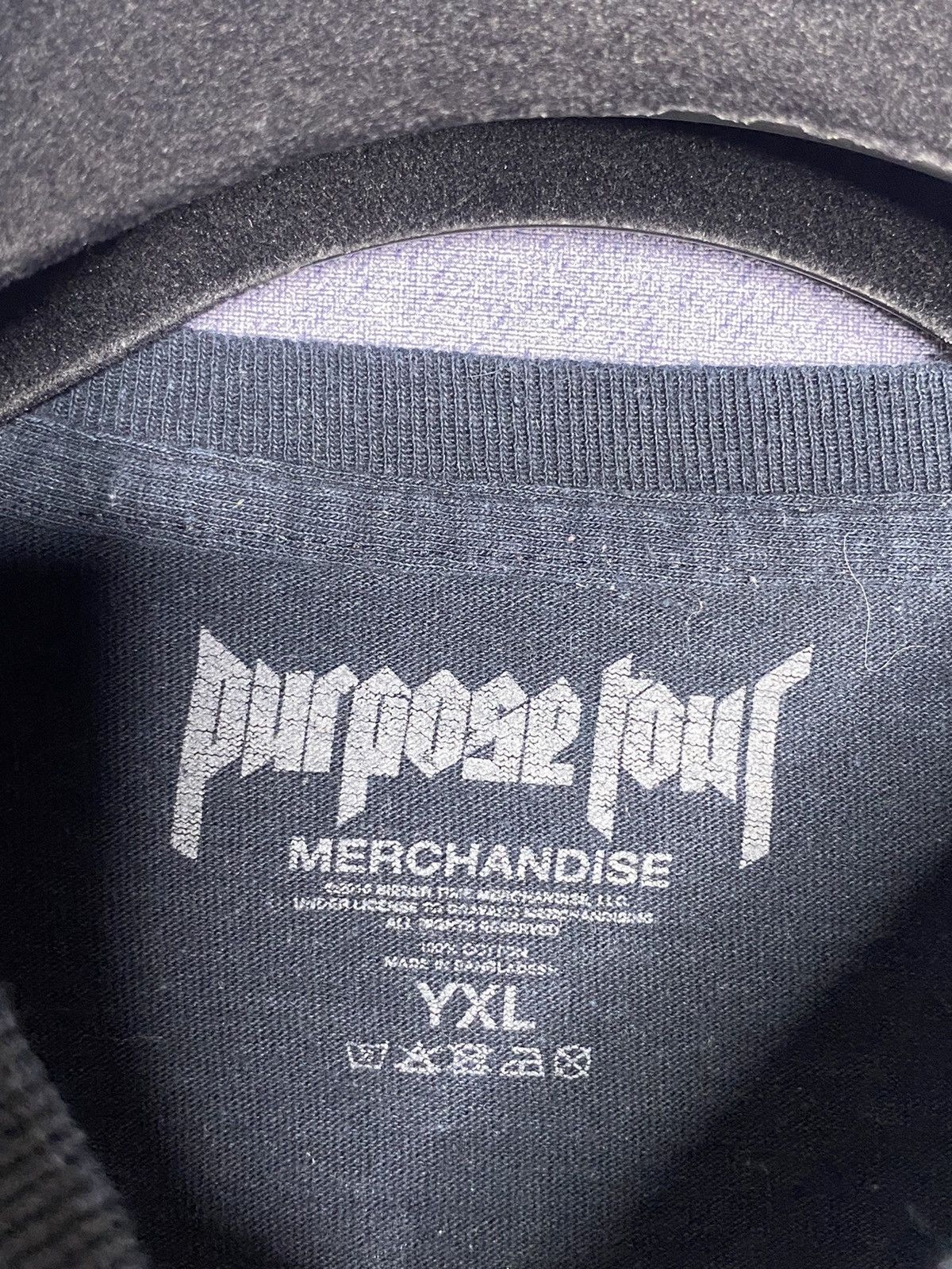 Justin Bieber Bieber purpose tour merchandise t shirt Size US M / EU 48-50 / 2 - 3 Thumbnail