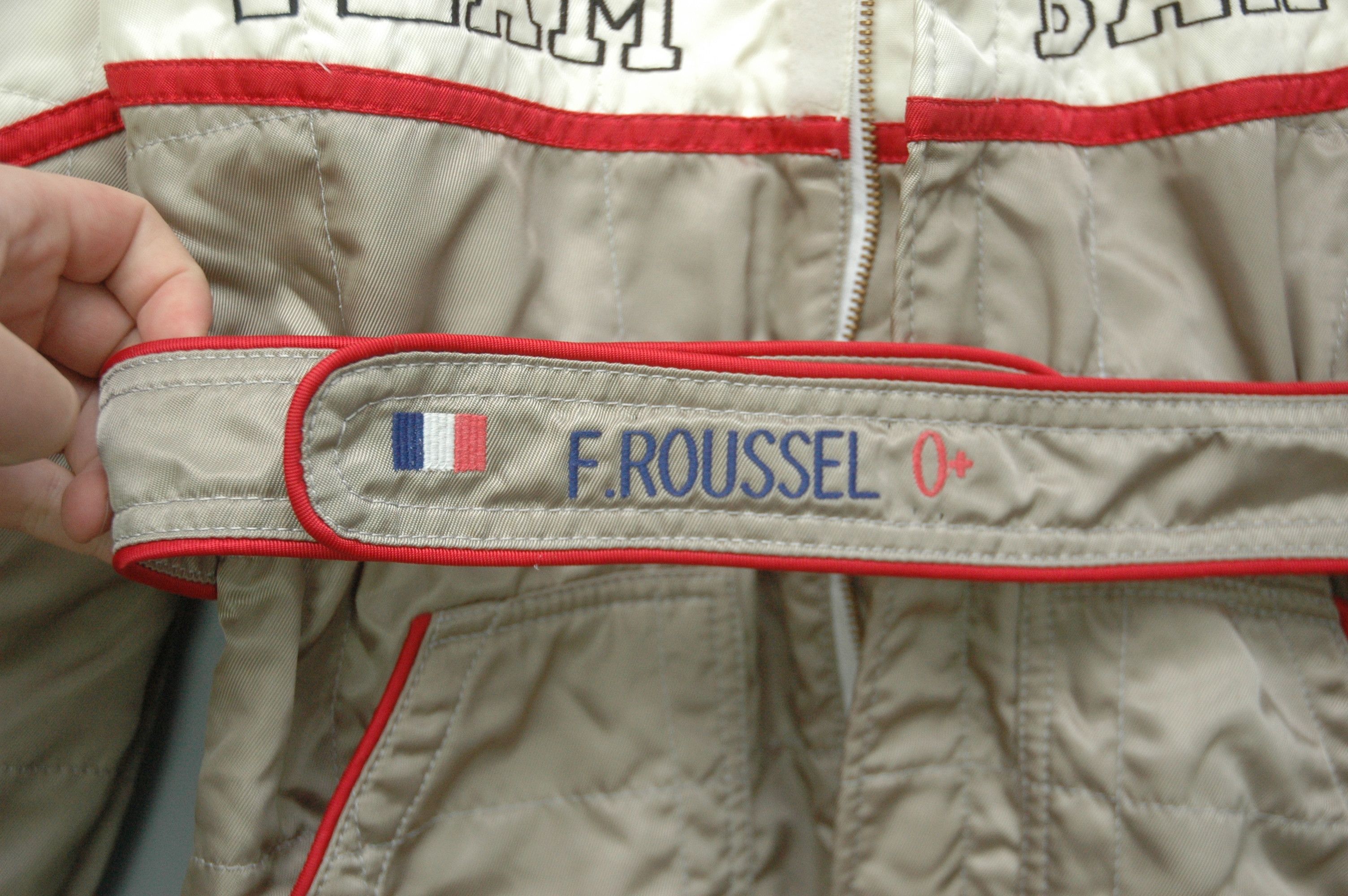 Formula 1 Vintage BOXS Team Bart Racing France Karting Bridgestone Size US 34 / EU 50 - 6 Thumbnail