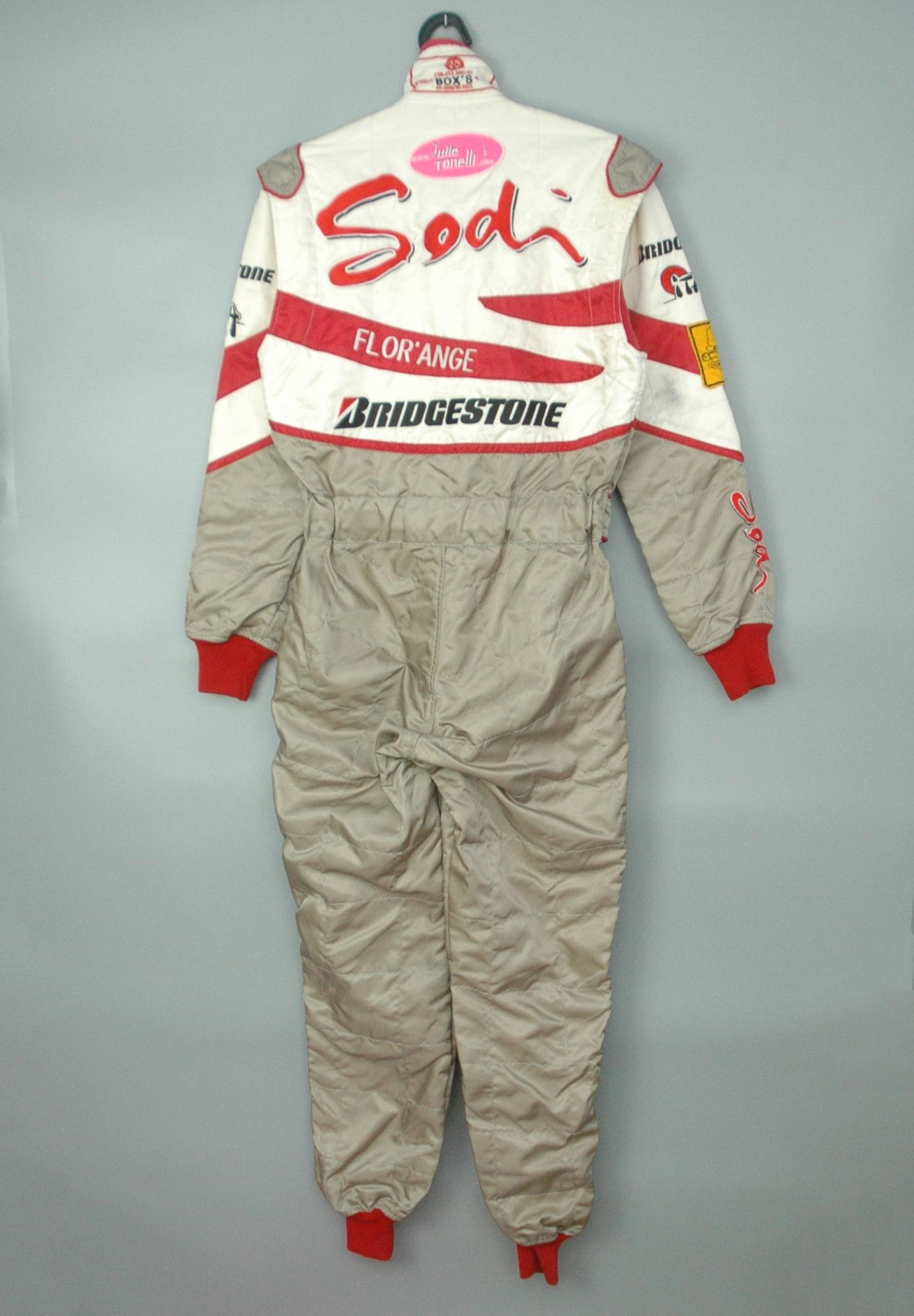 Formula 1 Vintage BOXS Team Bart Racing France Karting Bridgestone Size US 34 / EU 50 - 7 Thumbnail